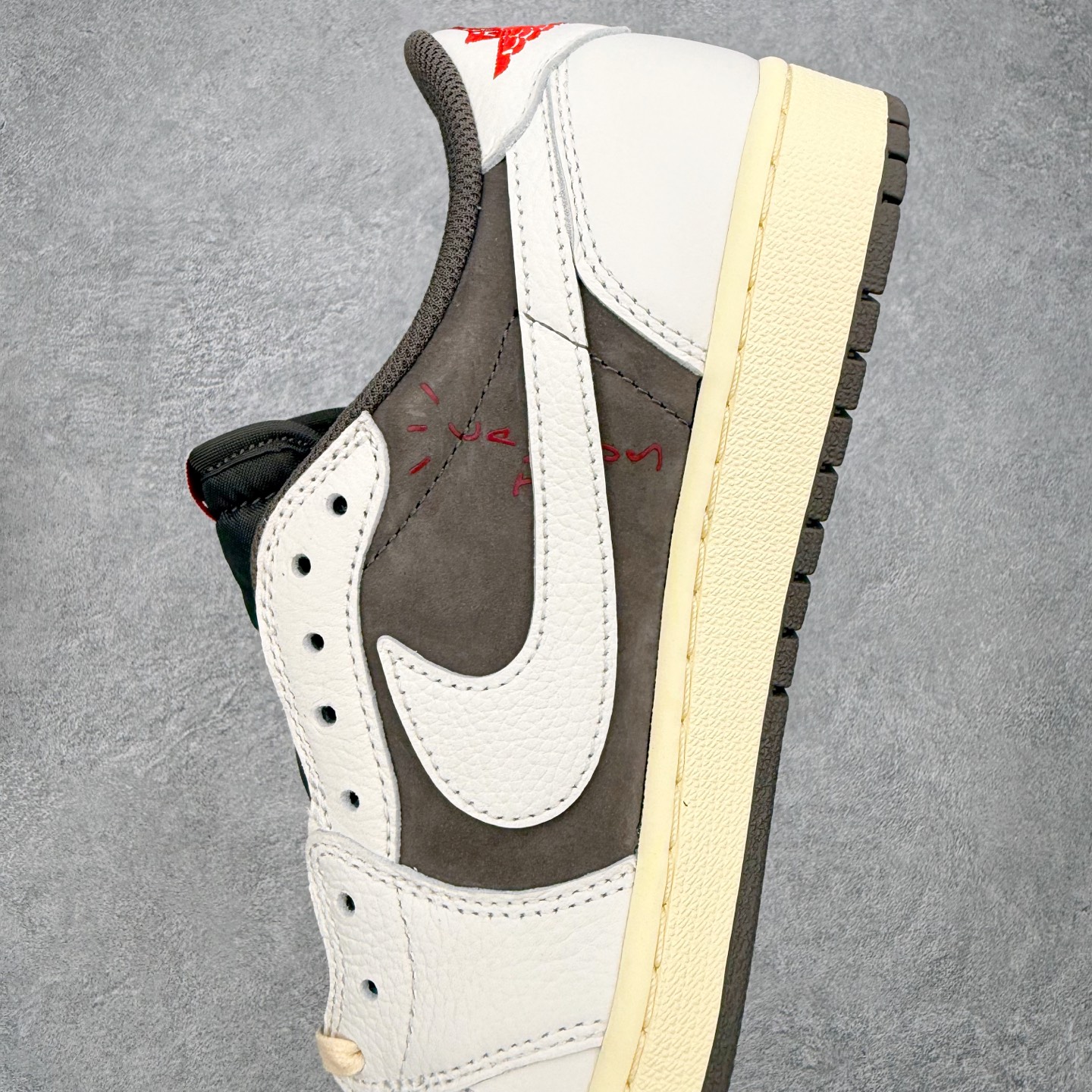 ＃RN纯原 Travis Scott x Air Jordan AJ1 Low OG SP TS联名倒钩低帮 圈内顶级倒