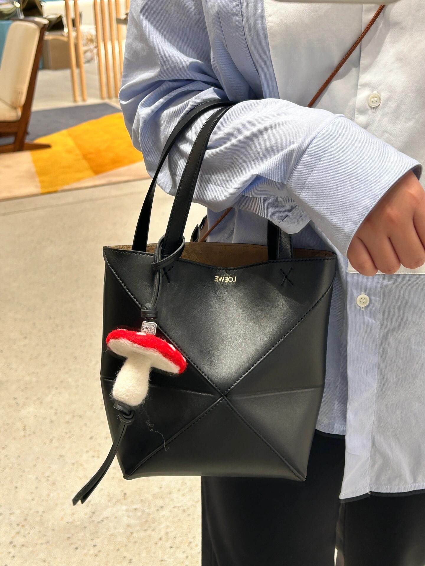 LOEWE bag Counter picture Wearing picture — photo 9