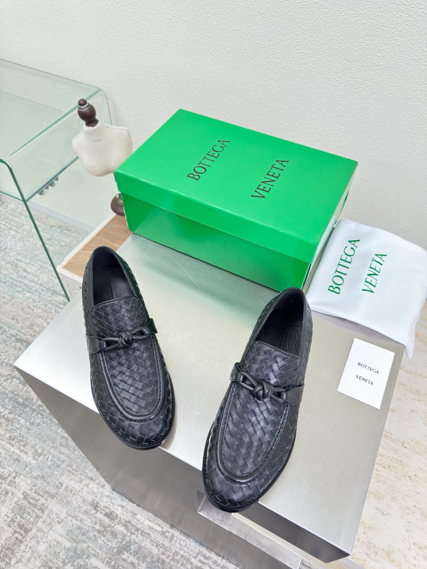 高版本出厂 男码+10 Bottega Veneta/BV F065 2026ss新款真皮手工编织 金色