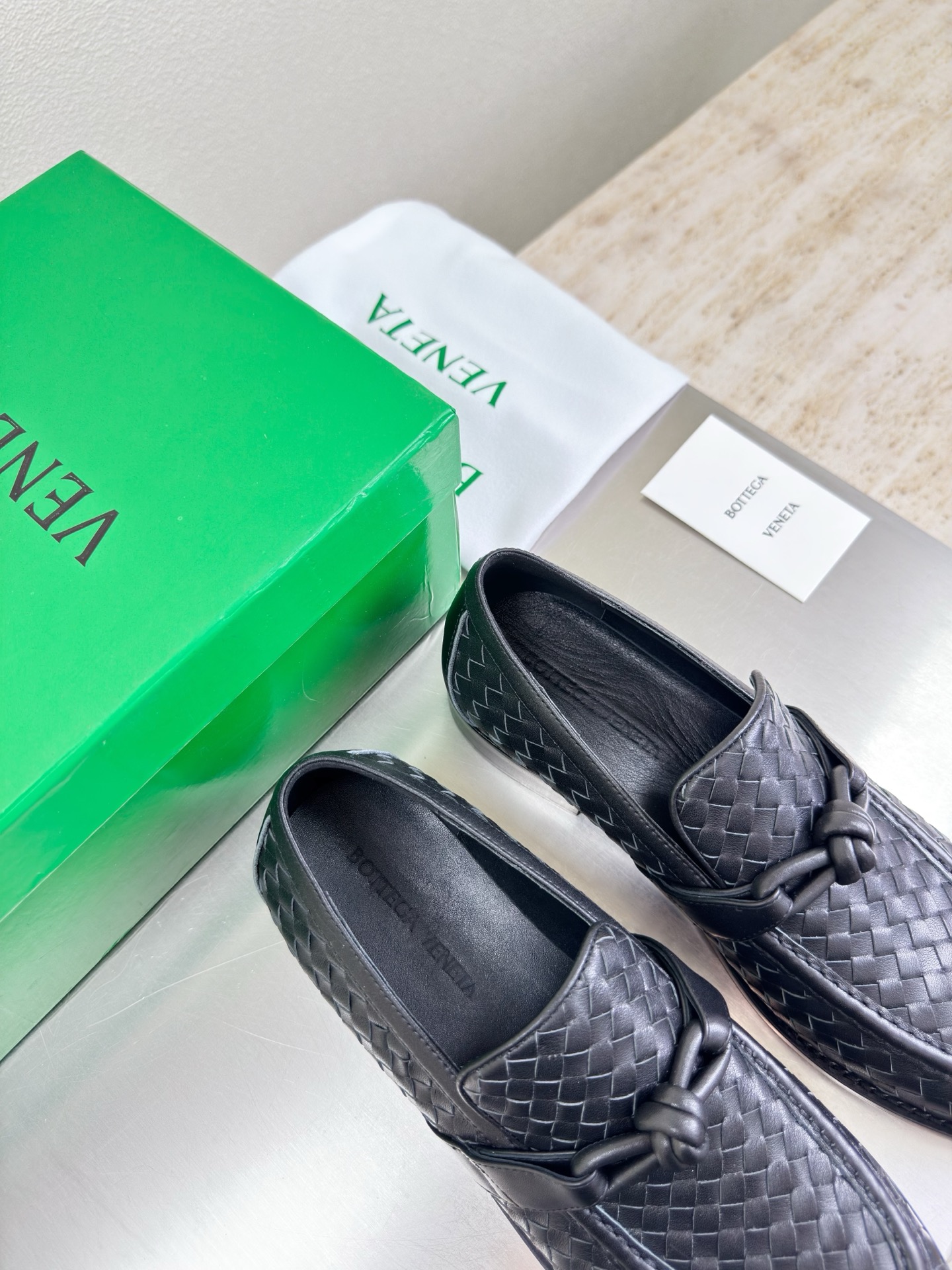 高版本出厂 男码+10 Bottega Veneta/BV F065 2026ss新款真皮手工编织 金色