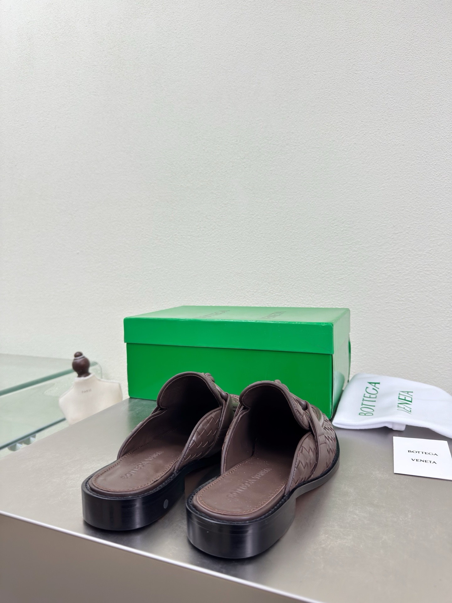 高版本出厂 男码+10 Bottega Veneta/BV F065 2026ss新款真皮手工编织金色五