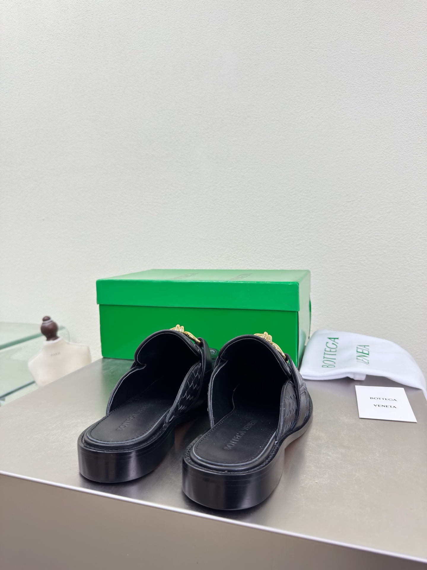 高版本出厂 男码+10 Bottega Veneta/BV F065 2026ss新款真皮手工编织金色五