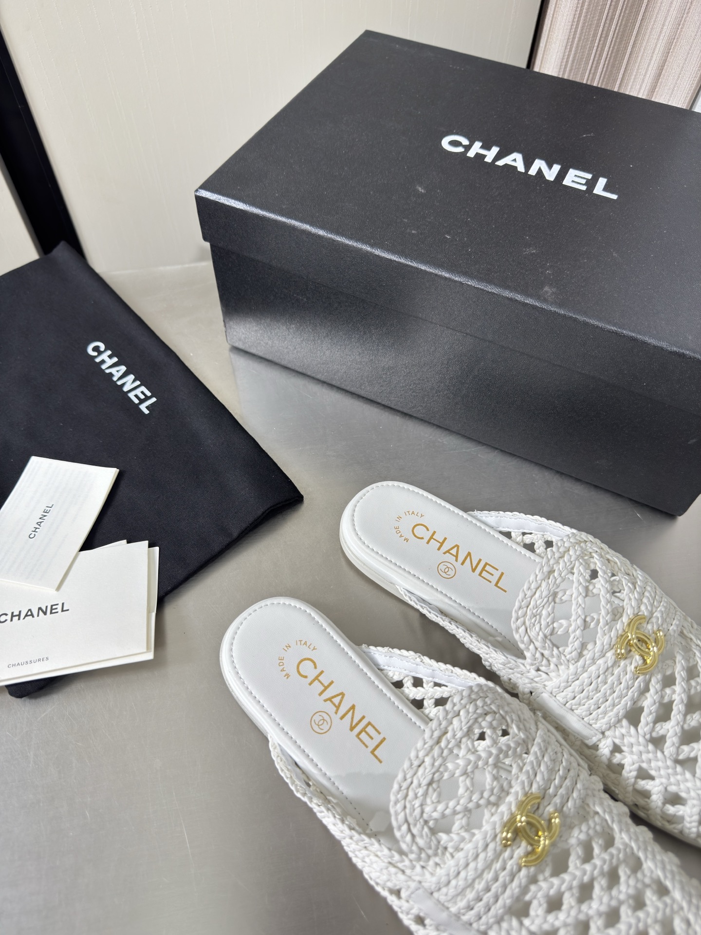 Chanel Slides