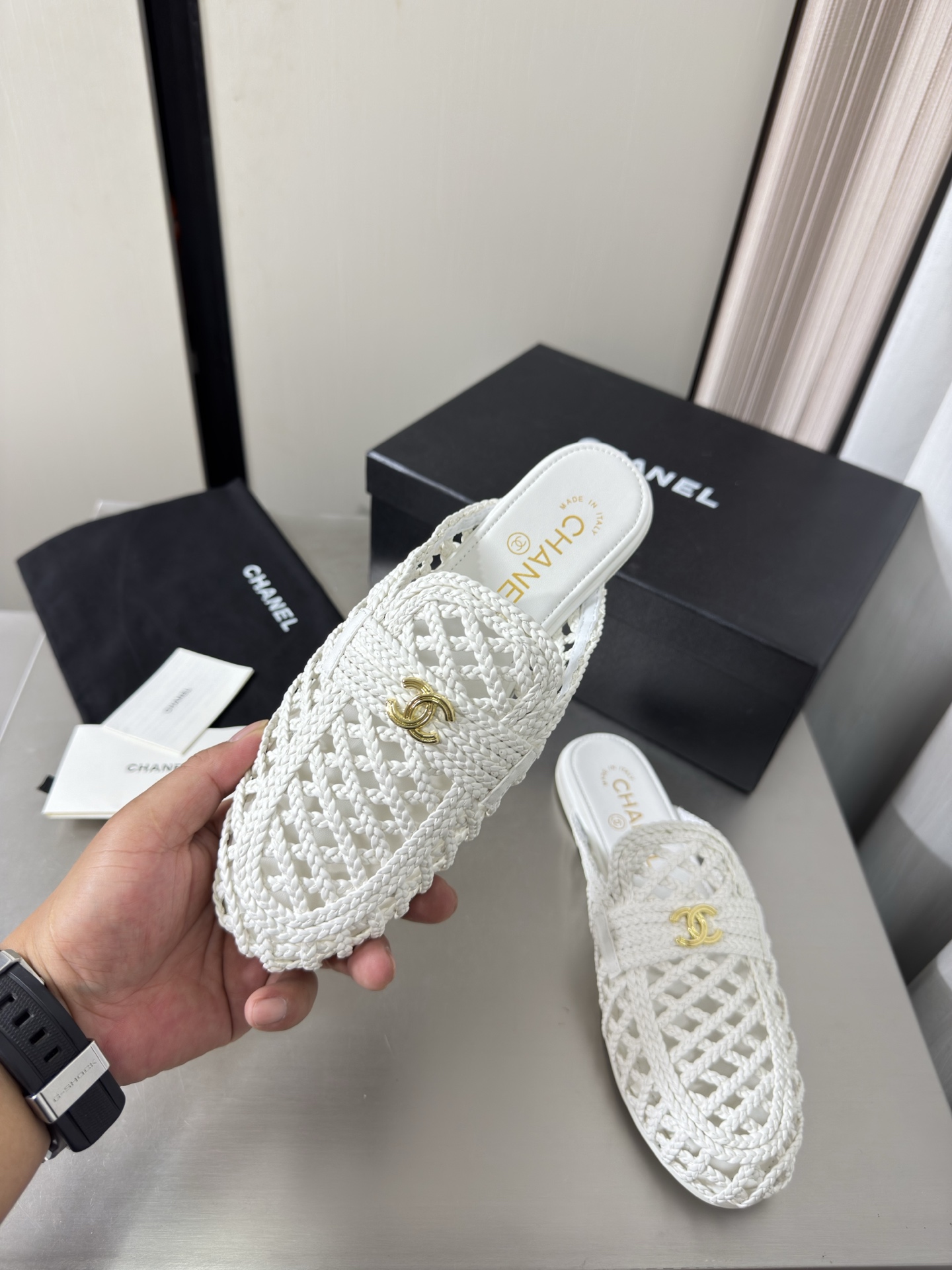 Chanel Slides