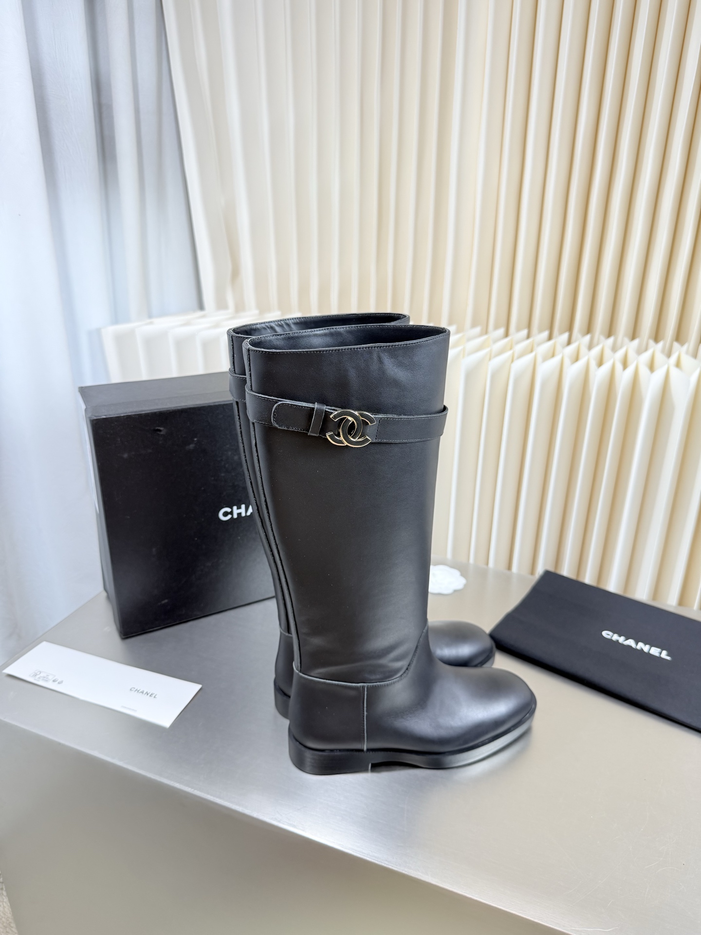 Black Tall Boots
