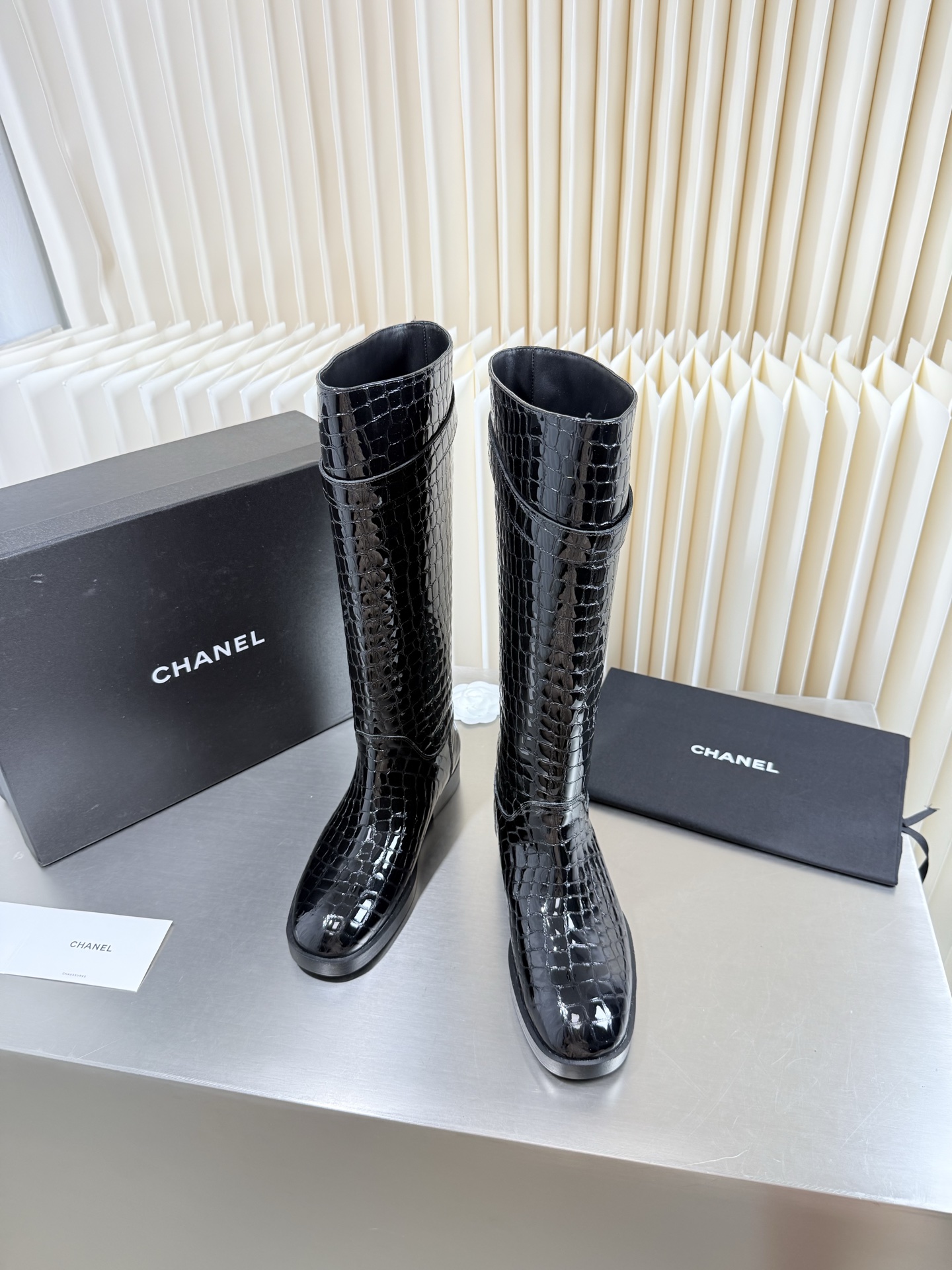Black Tall Boots