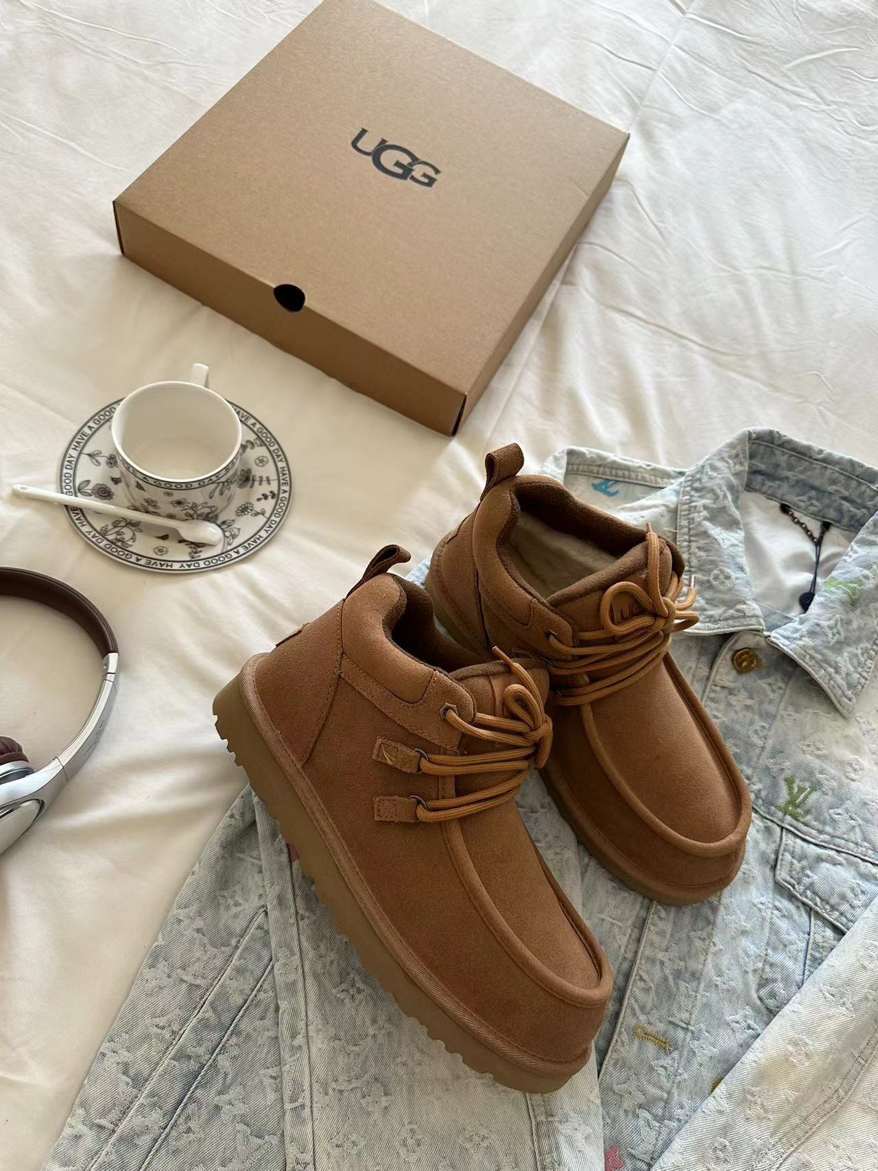 🔥UGG轻便男鞋，保暖百搭size:39-44