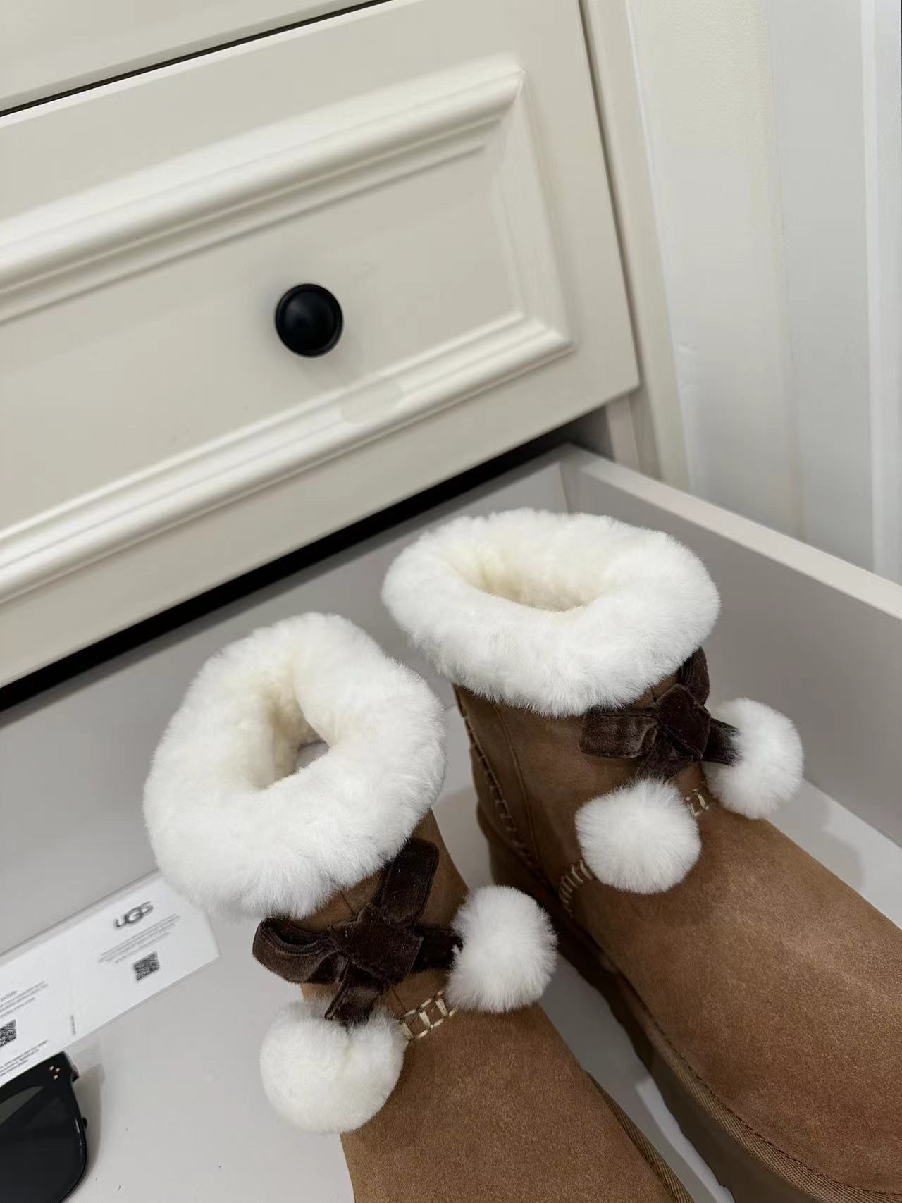 🔥UGG毛球小可爱size：35-40