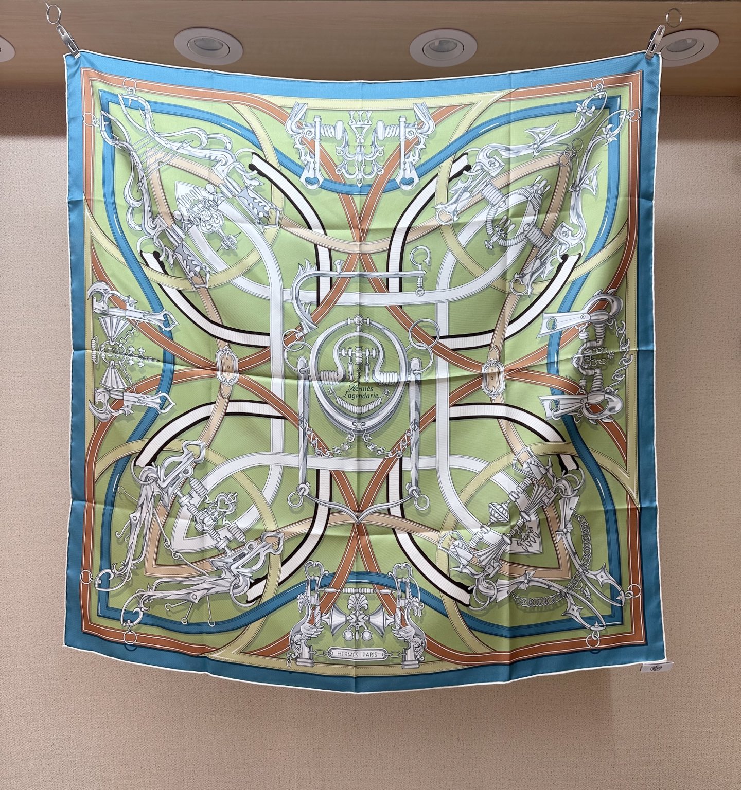 𝐇𝐞𝐫𝐦𝐞𝐬 • 𝟐𝟔ꫛꫀꪝ《传奇缰辔》Size：90x90cm 100%斜纹真丝 18mm原单面料垂坠
