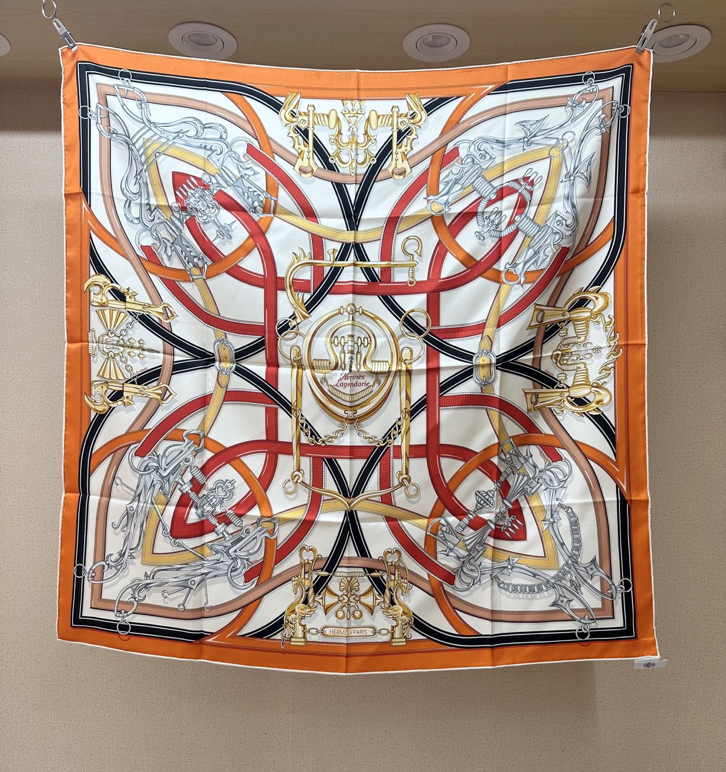 𝐇𝐞𝐫𝐦𝐞𝐬 • 𝟐𝟔ꫛꫀꪝ《传奇缰辔》Size：90x90cm 100%斜纹真丝 18mm原单面料垂坠