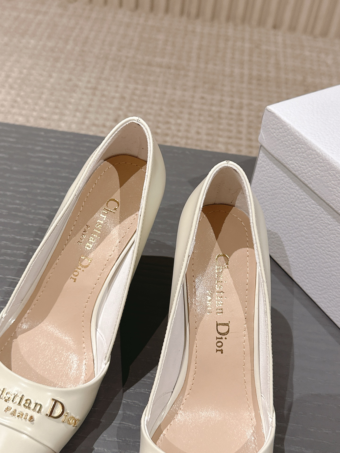 dior ivory my dior pointed toe pumps