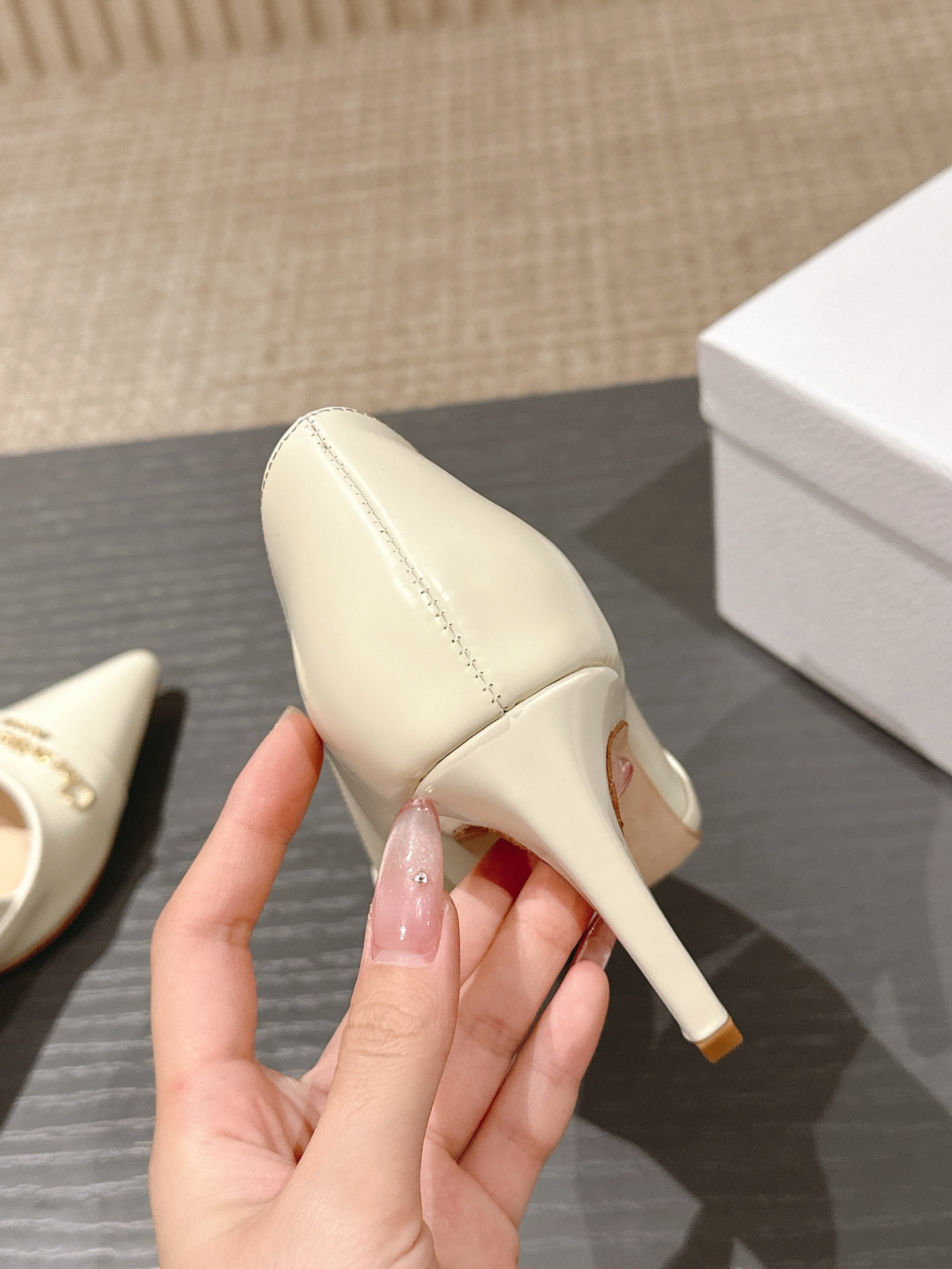 dior ivory my dior pointed toe pumps