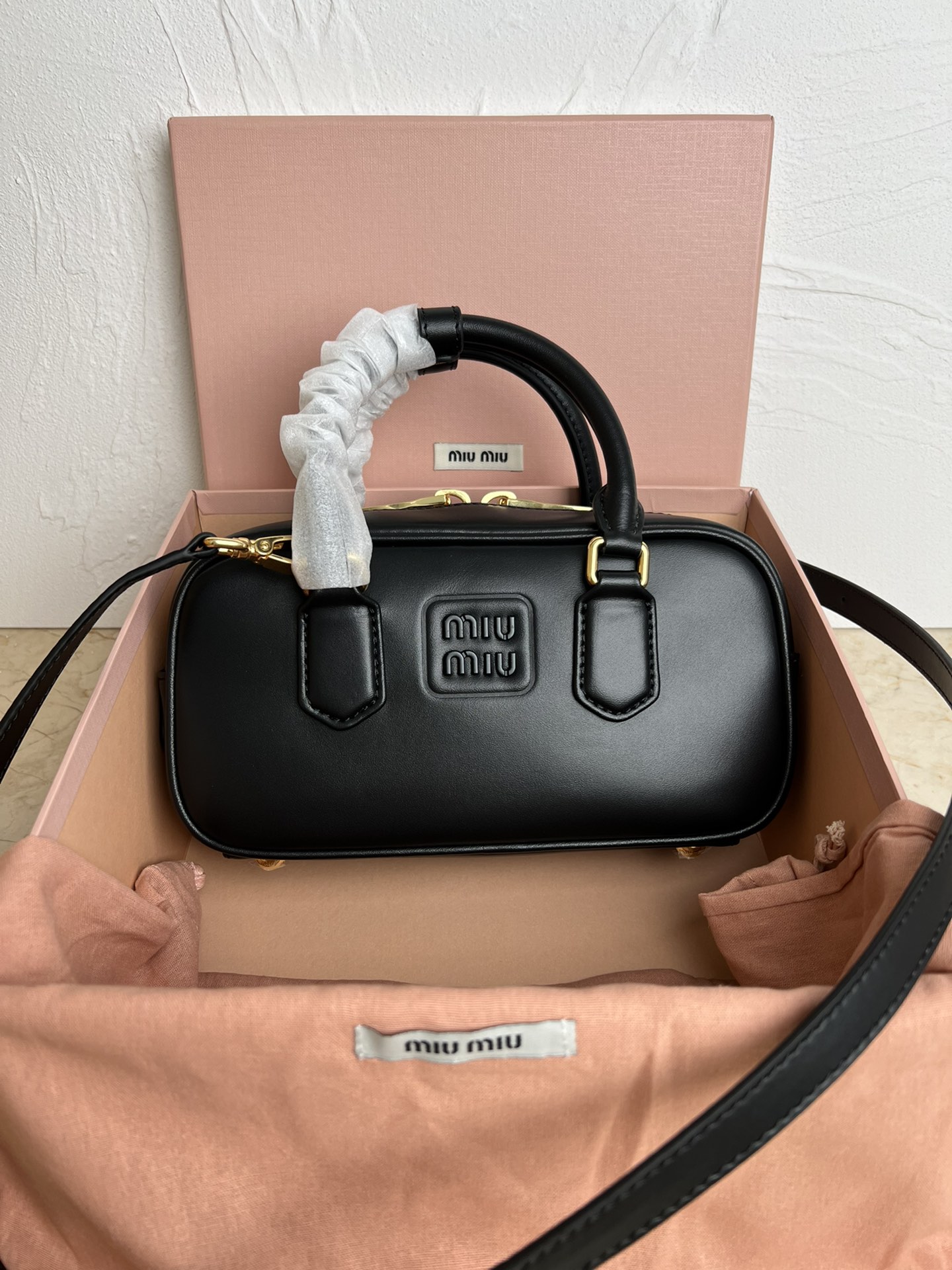 MiuMiu Bags Handbags Calfskin Cotton Cowhide