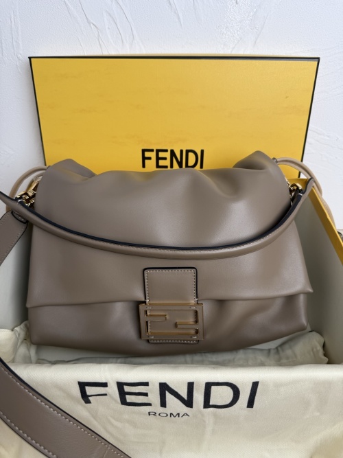 Fendi Mamma Baguette Bag Lambskin Leather -Shoulder Bag,Adjustable Straps 1 Fendi Mamma Baguette Bag Lambskin Leather -Shoulder Bag,Adjustable Straps