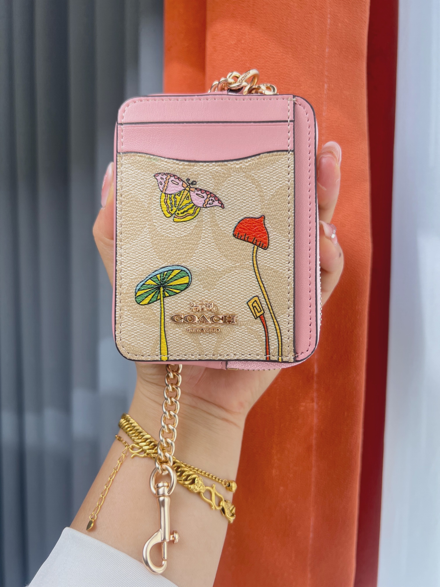 Coach ～Coach 新品 链条小卡包一共11个配色