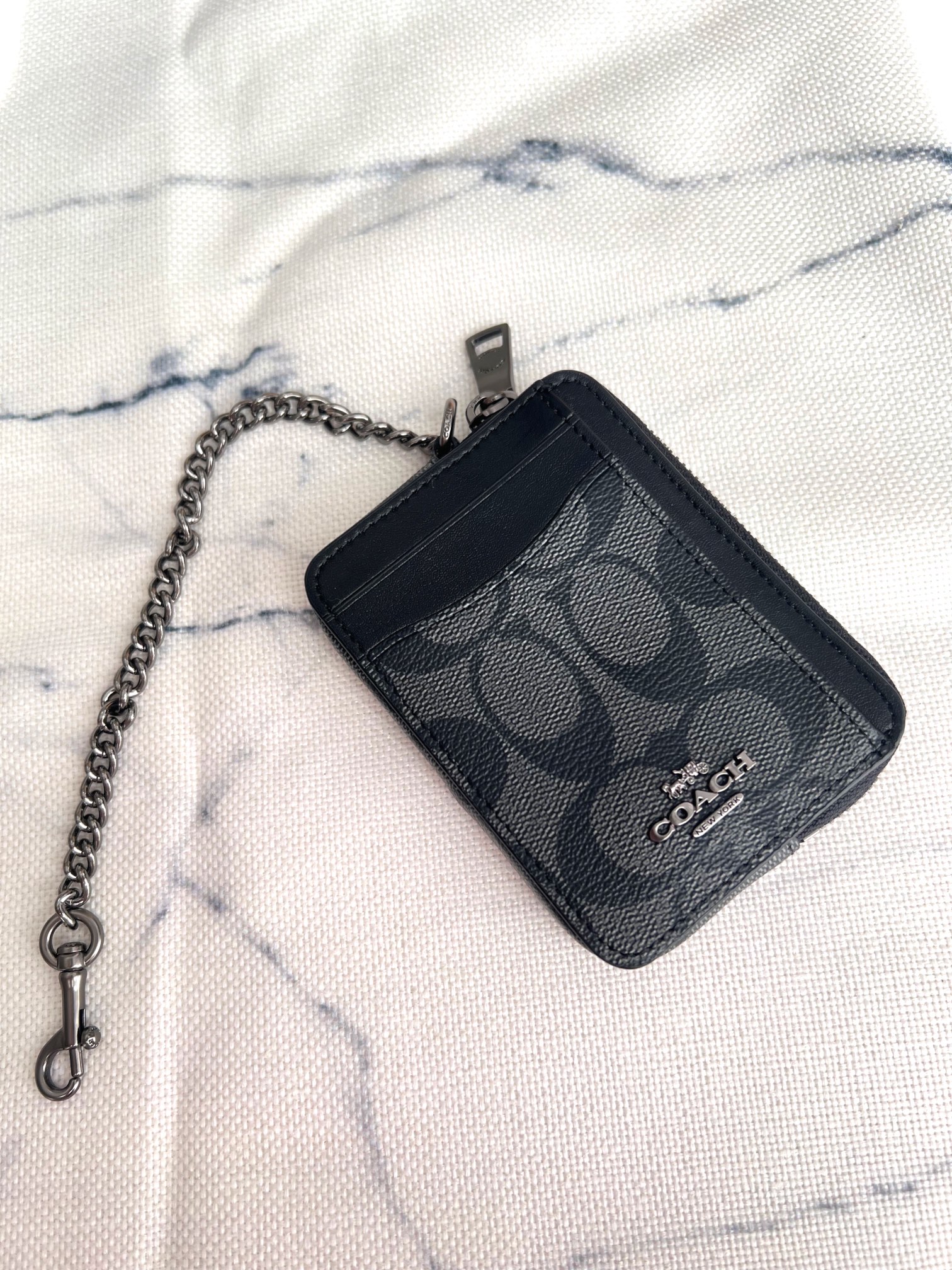 Coach ～Coach 新品 链条小卡包