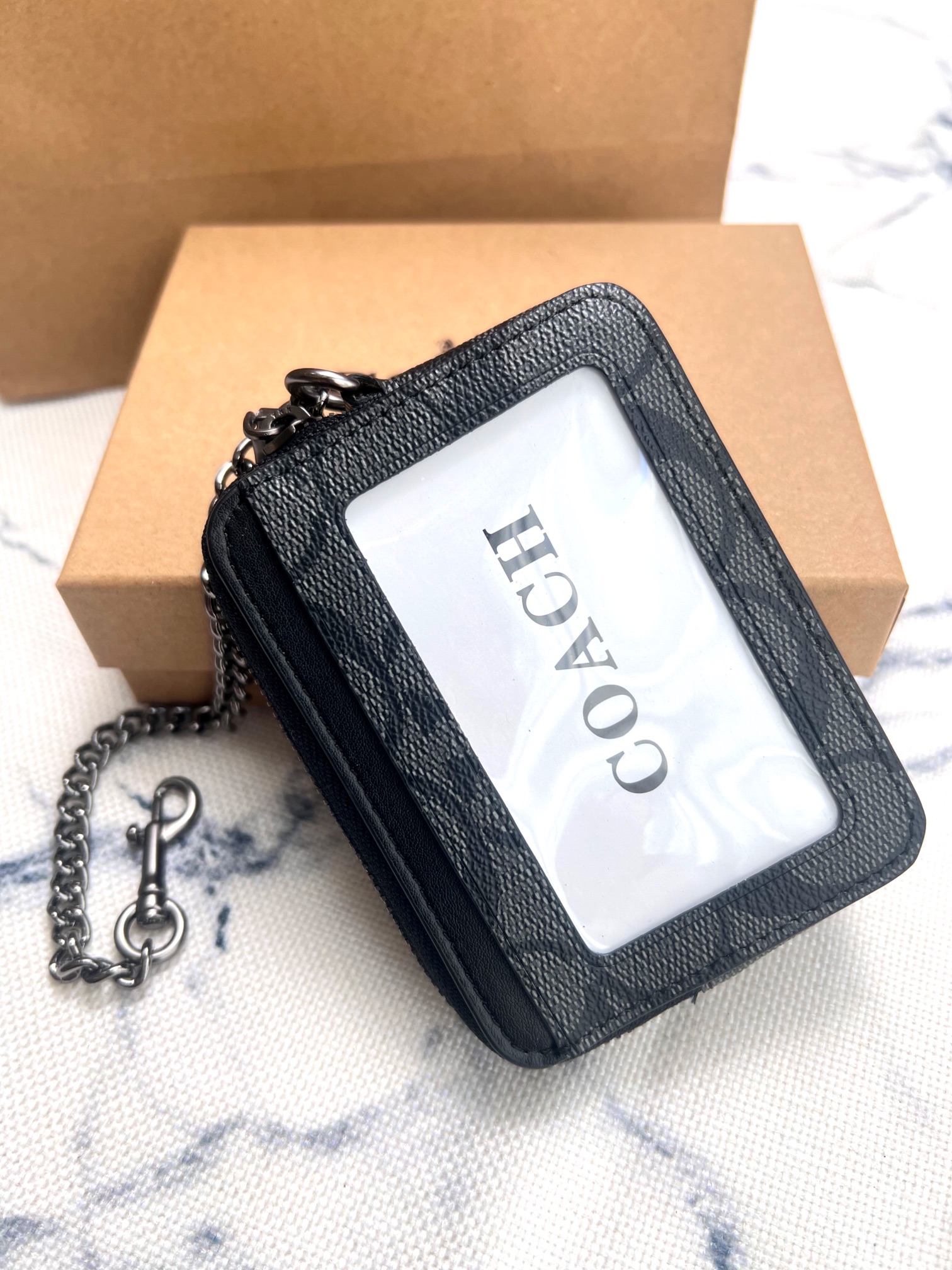 Coach ～Coach 新品 链条小卡包