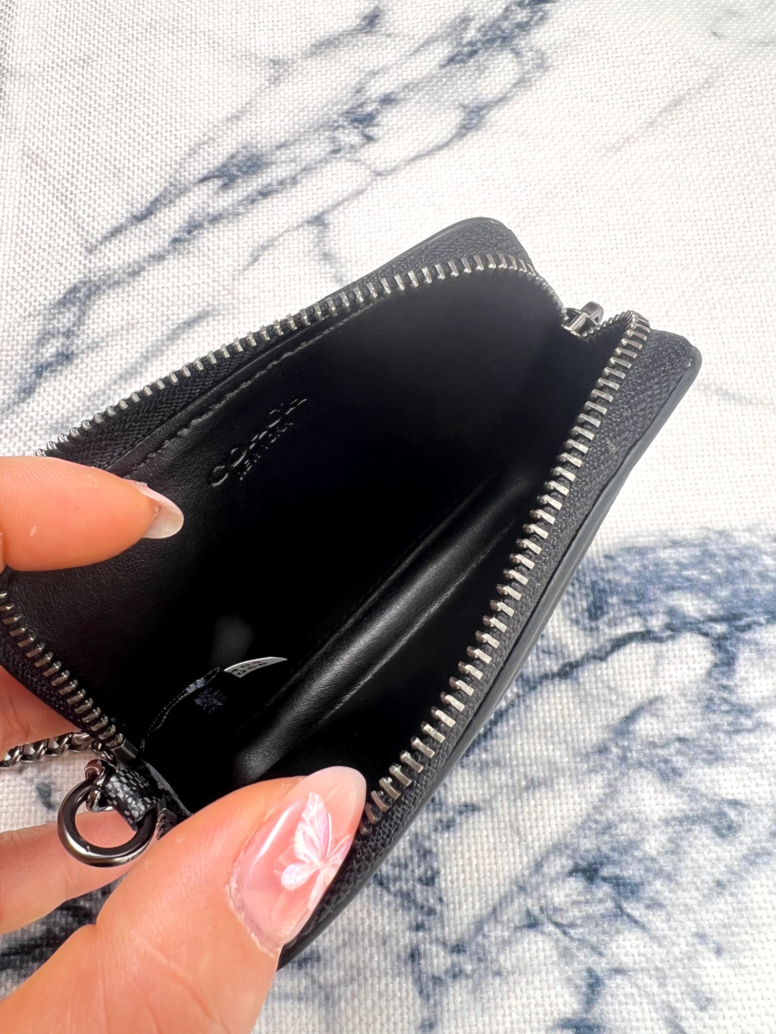 Coach ～Coach 新品 链条小卡包