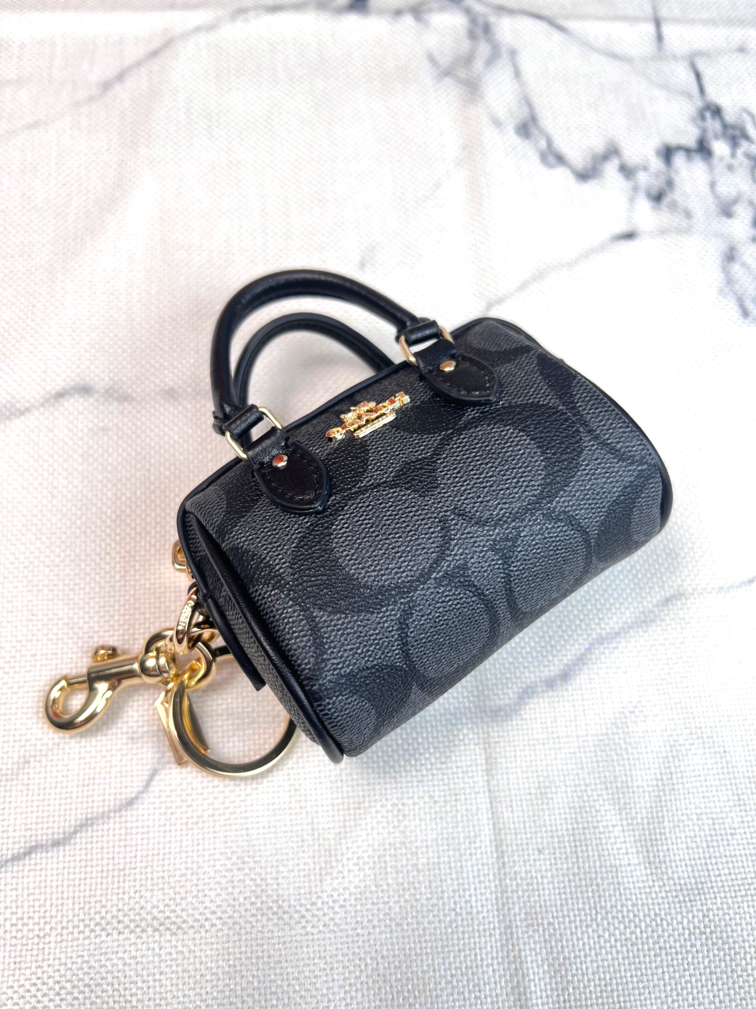 CU278 Mini Boston Bag Charm & Coin Pouch - Comprehensive 3