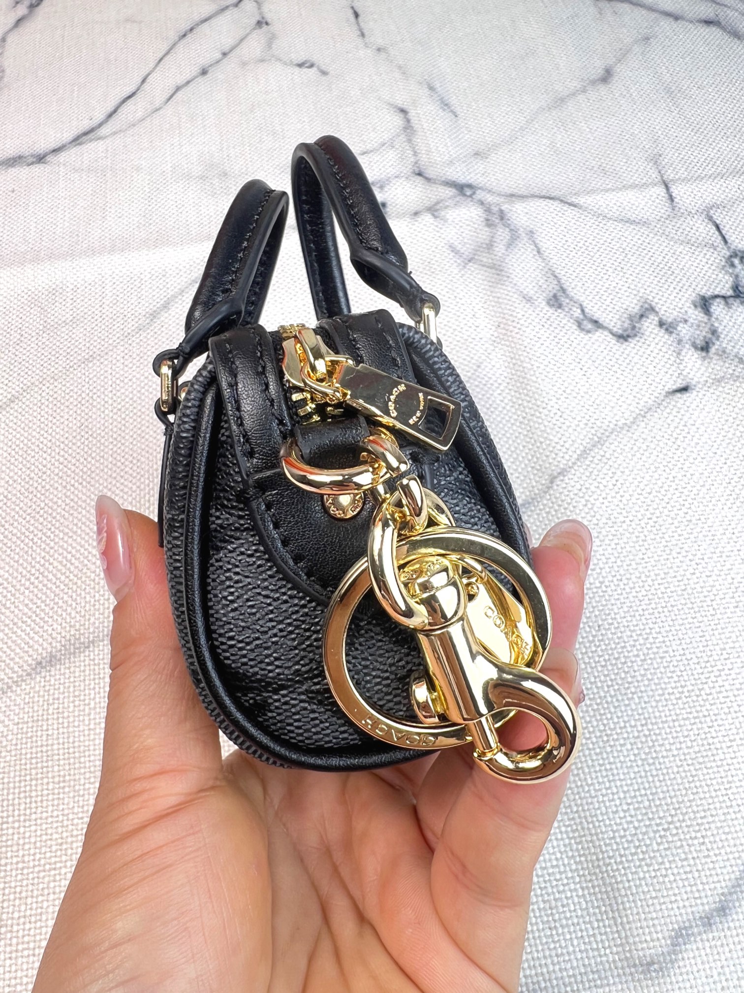 CU278 Mini Boston Bag Charm & Coin Pouch - Comprehensive 6