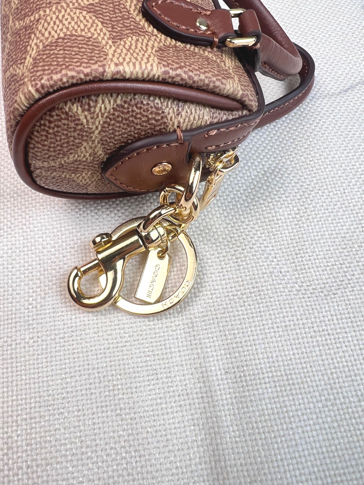 Mini Boston Satchel Bag Charm / Coin Pouch - Comprehensive 5