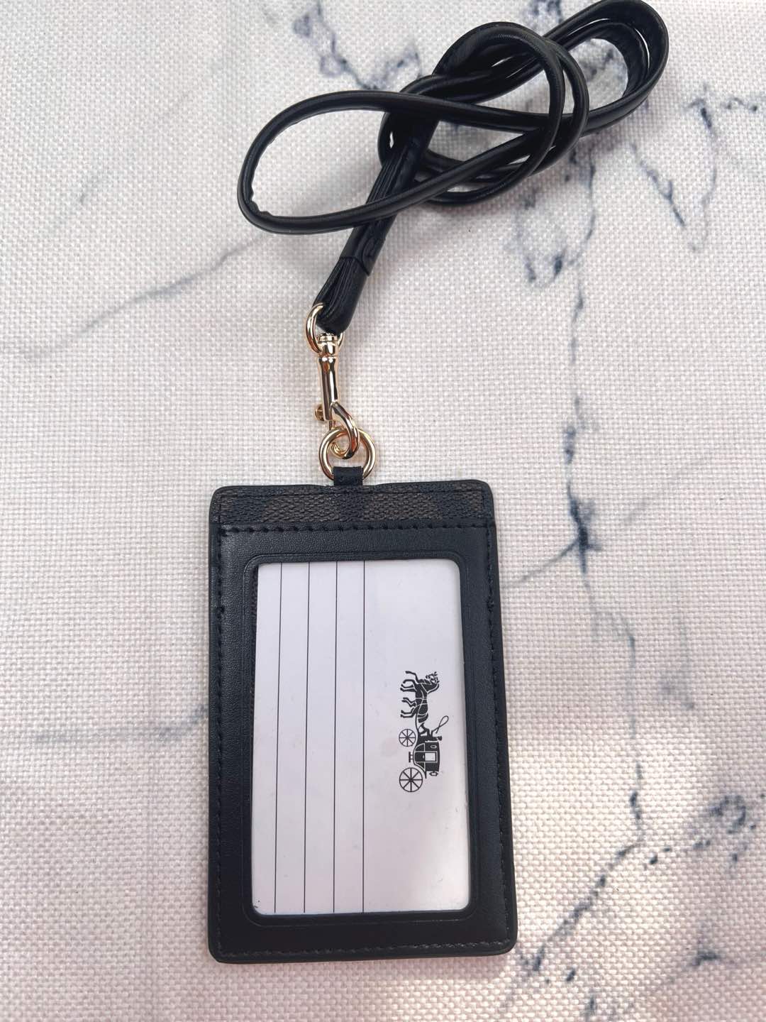 Coach ～coach 新款CU476 工作牌 男女通用款 上班族 学生们的最爱 C字的logo标志