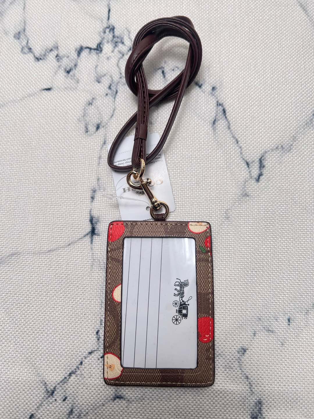 Coach ～coach F63276 工作牌 男女通用款 上班族 学生们的最爱 看细节内里是皮的