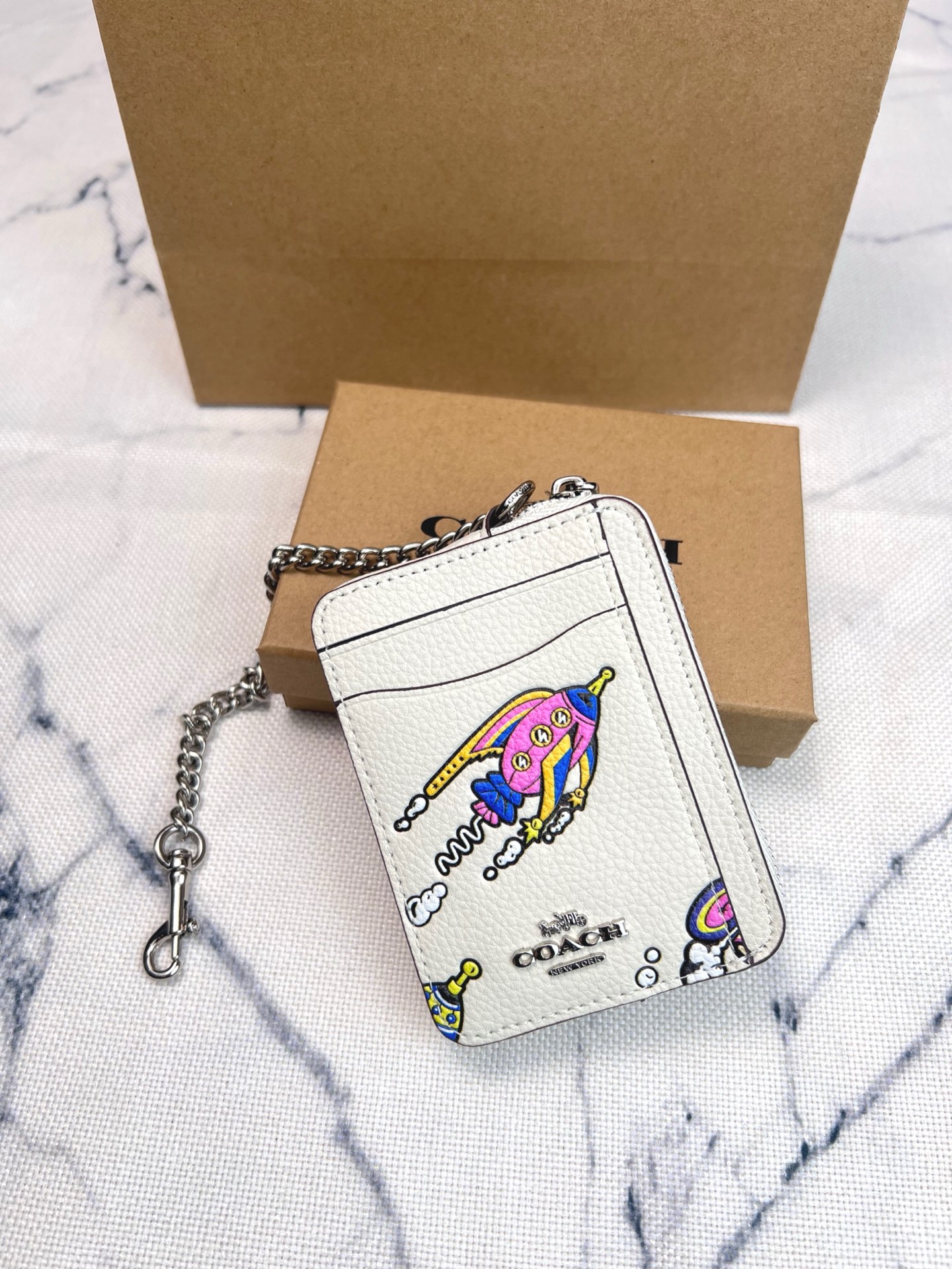 Coach ～Coach 新品 链条小方包火箭