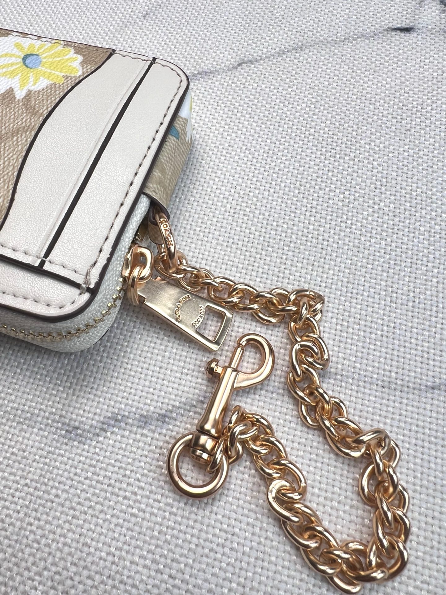 Coach ～Coach 新品 链条小方包