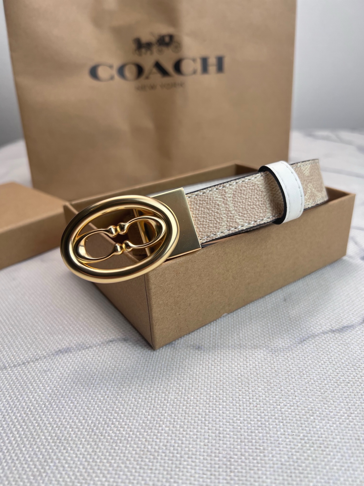 Coach ～Coach女士大 CZ196腰带超百搭款