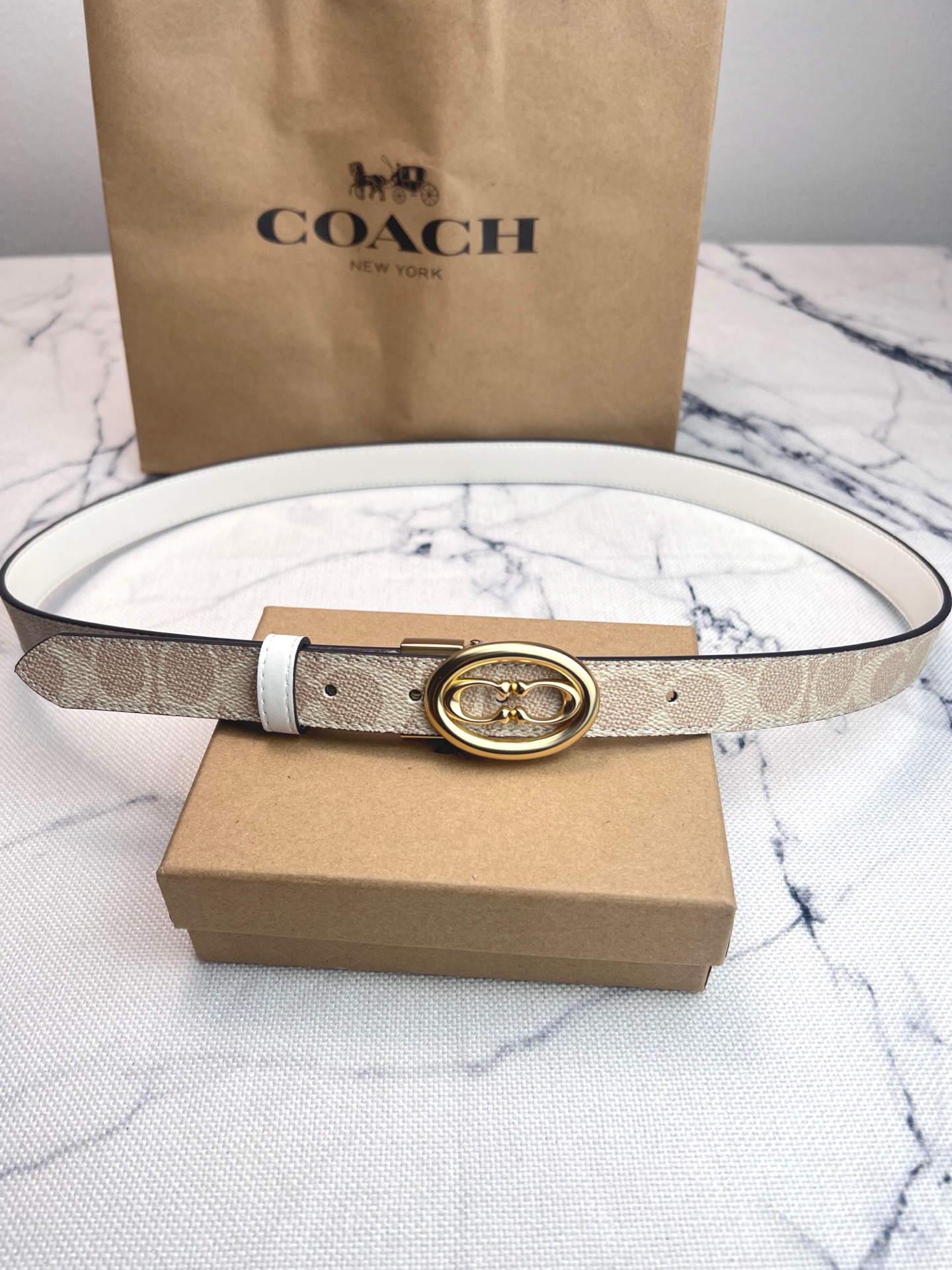 Coach ～Coach女士大 CZ196腰带超百搭款
