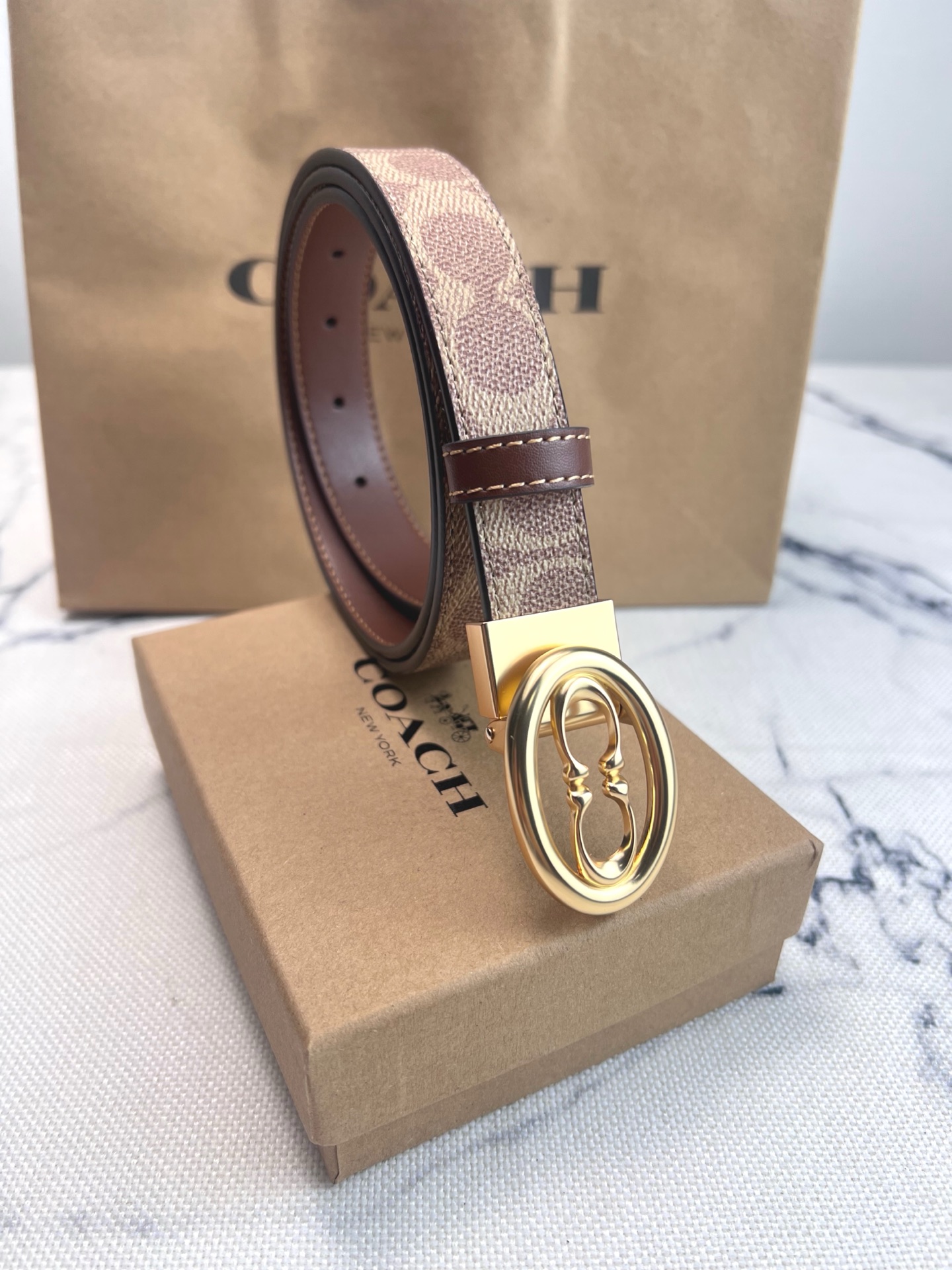 Coach ～Coach女士大 CZ196腰带超百搭款