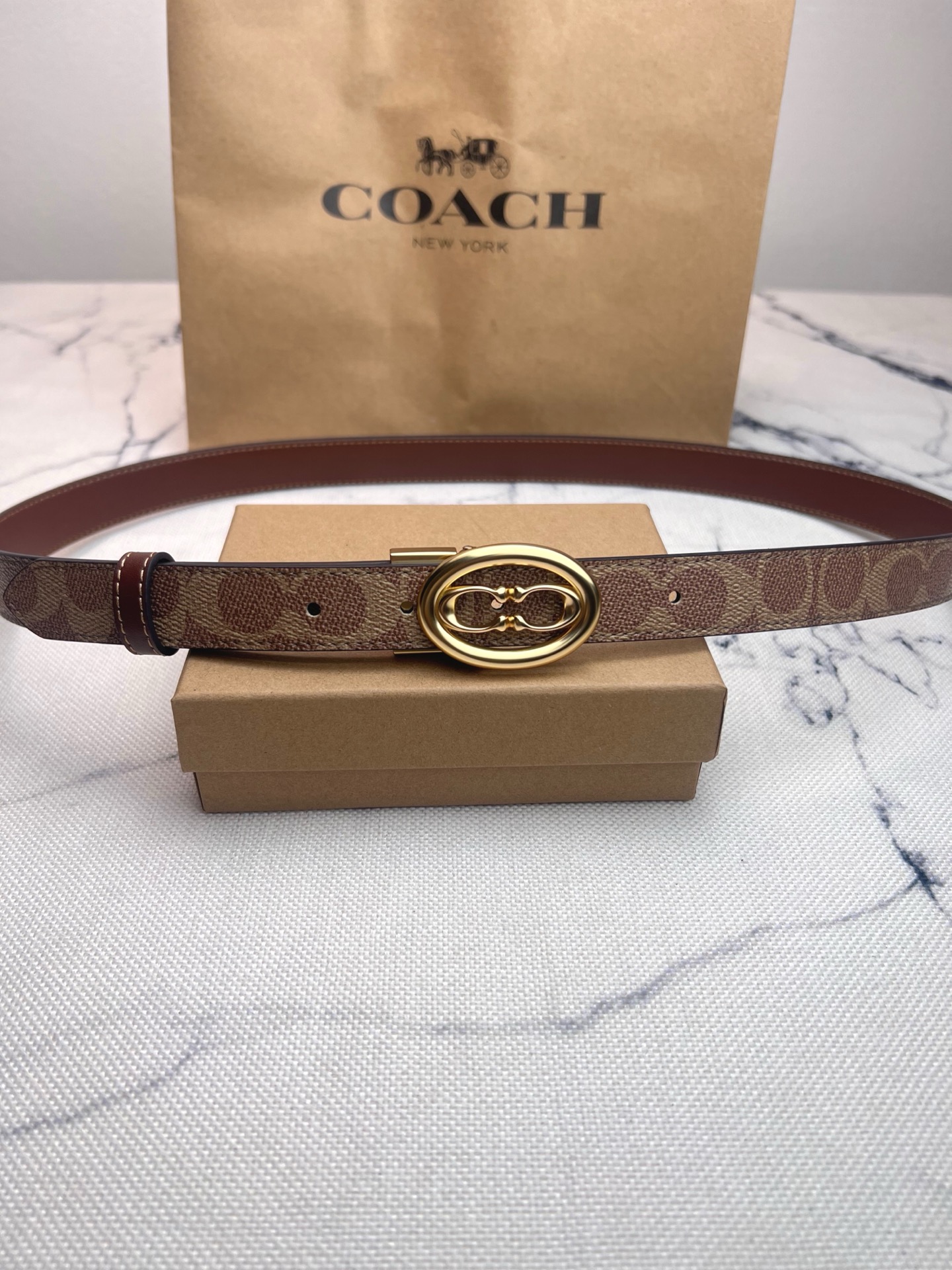 Coach ～Coach女士大 CZ196腰带超百搭款