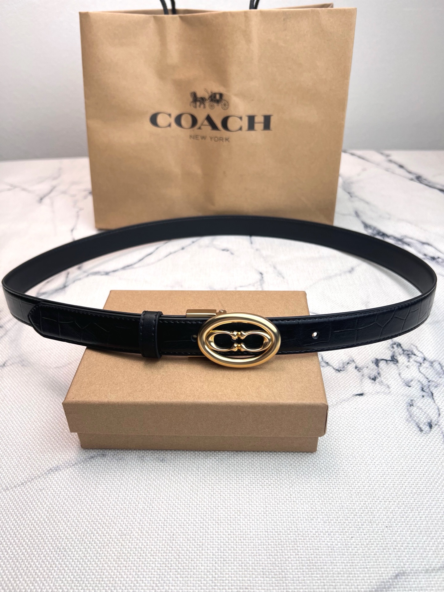 Coach ～Coach女士大 CF270腰带超百搭款