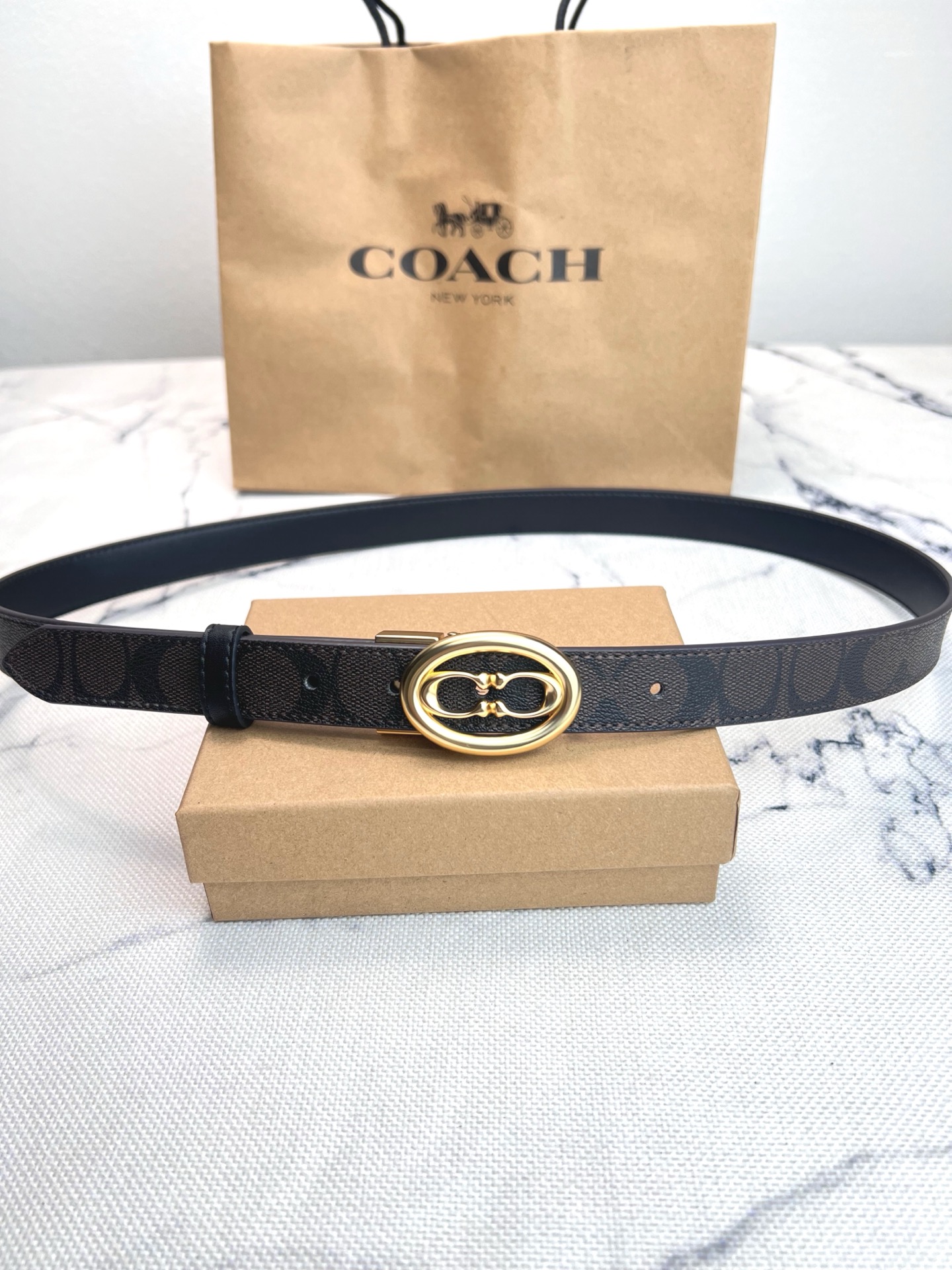 Coach ～Coach女士大 CF270腰带超百搭款