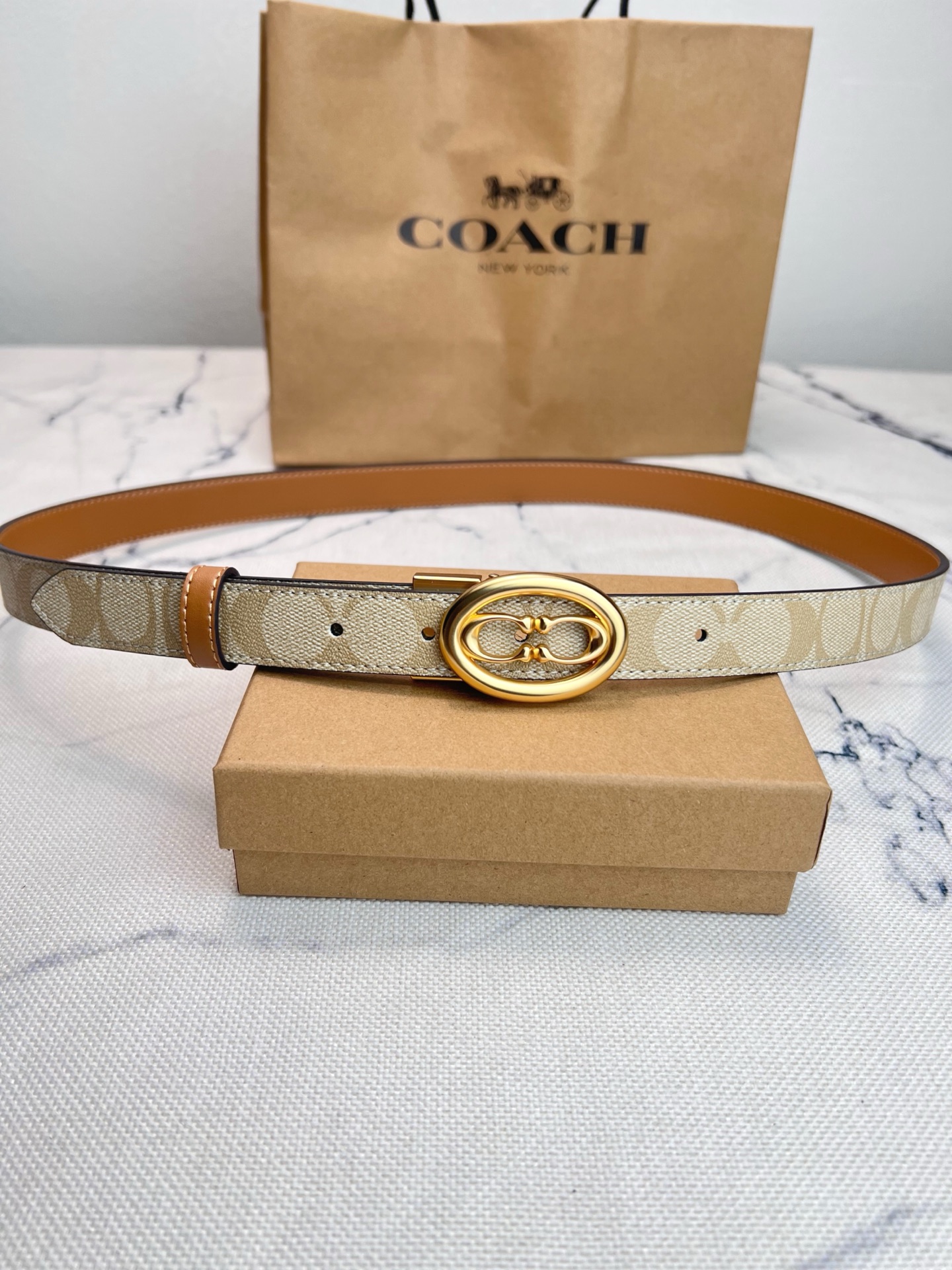 Coach ～Coach女士大 CZ196腰带超百搭款