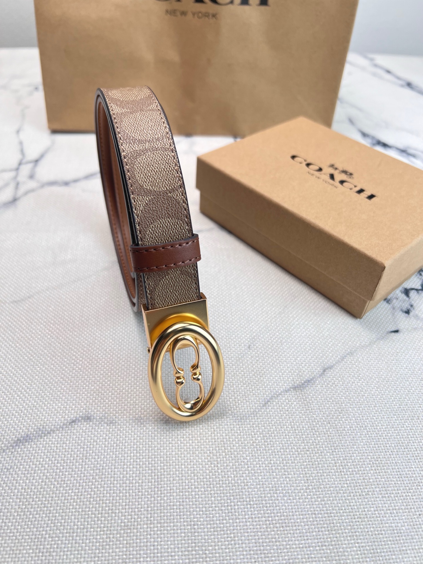 Coach ～Coach女士大 CF270腰带超百搭款