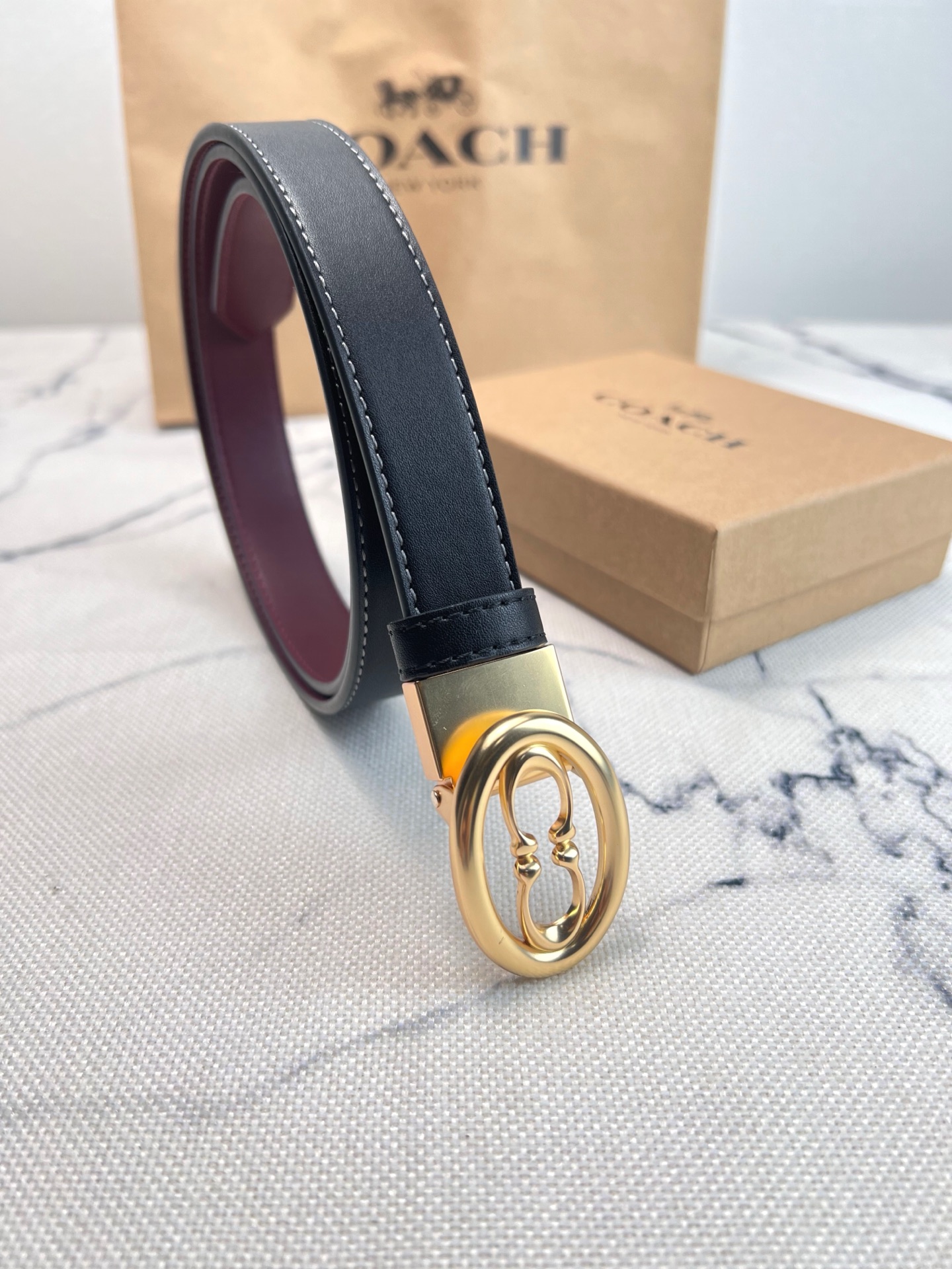 Coach ～Coach女士大 CZ444腰带超百搭款