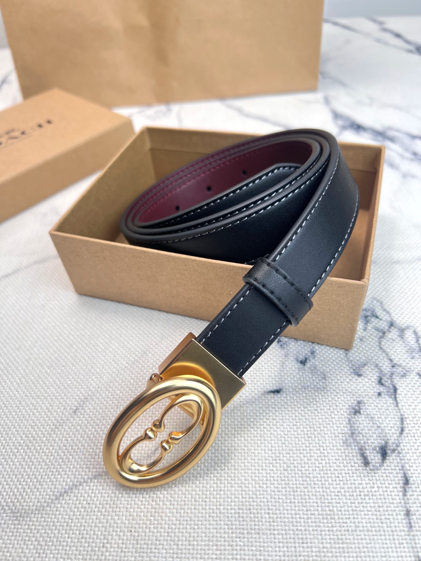 Coach ～Coach女士大 CZ444腰带超百搭款