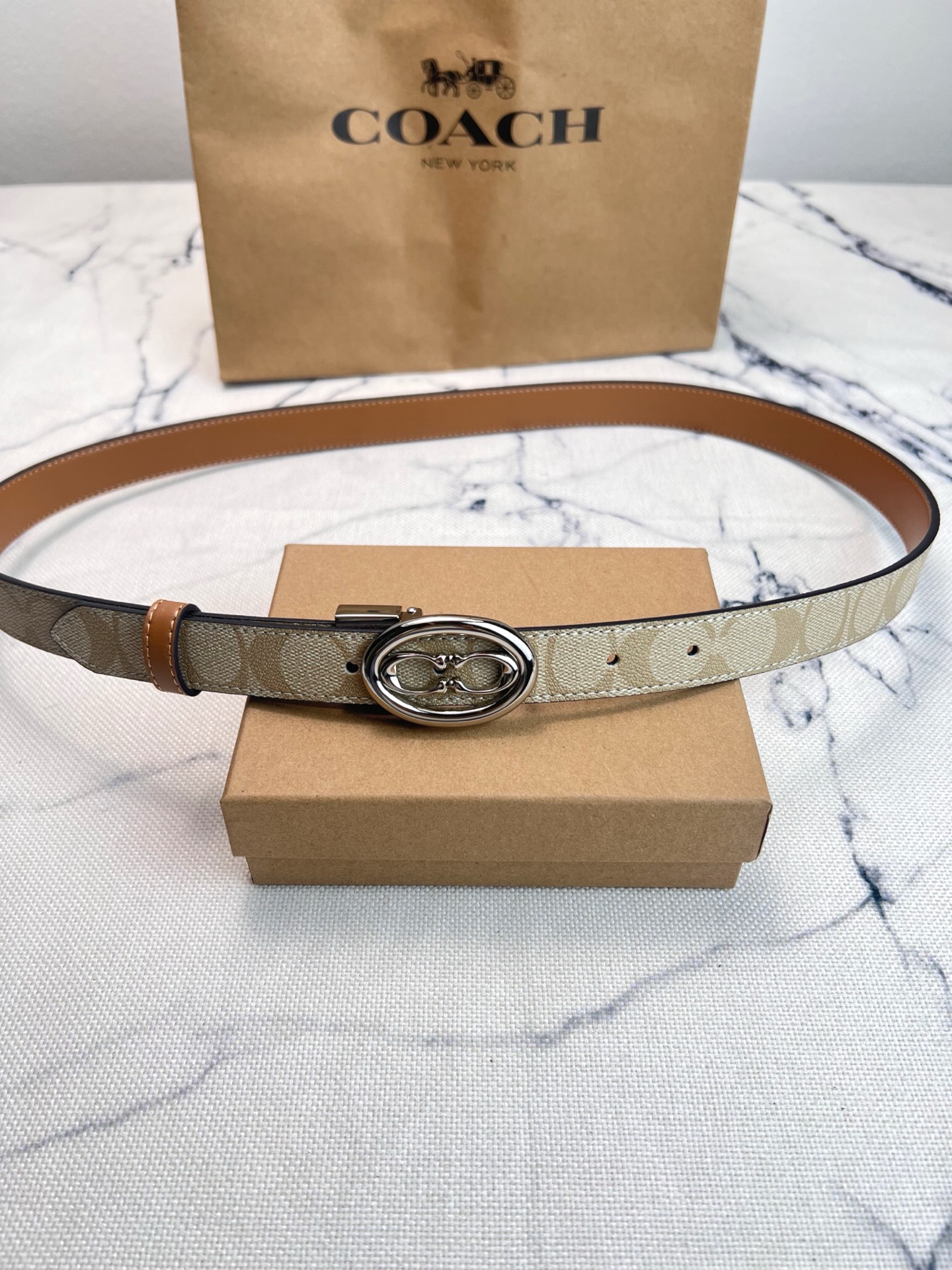Coach Coach女士大 CZ196腰带超百搭款