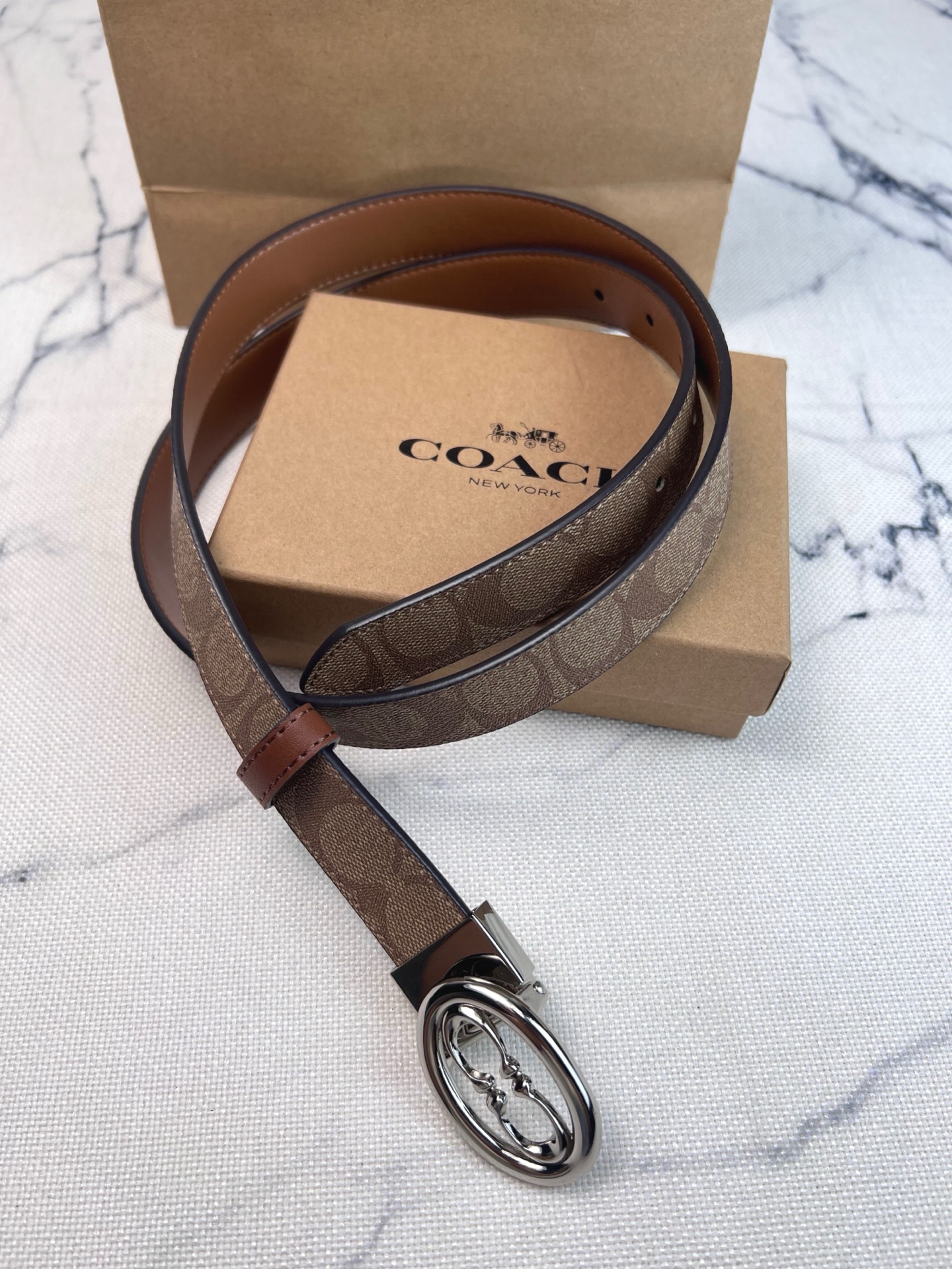 Coach ～Coach女士大 CF270腰带超百搭款