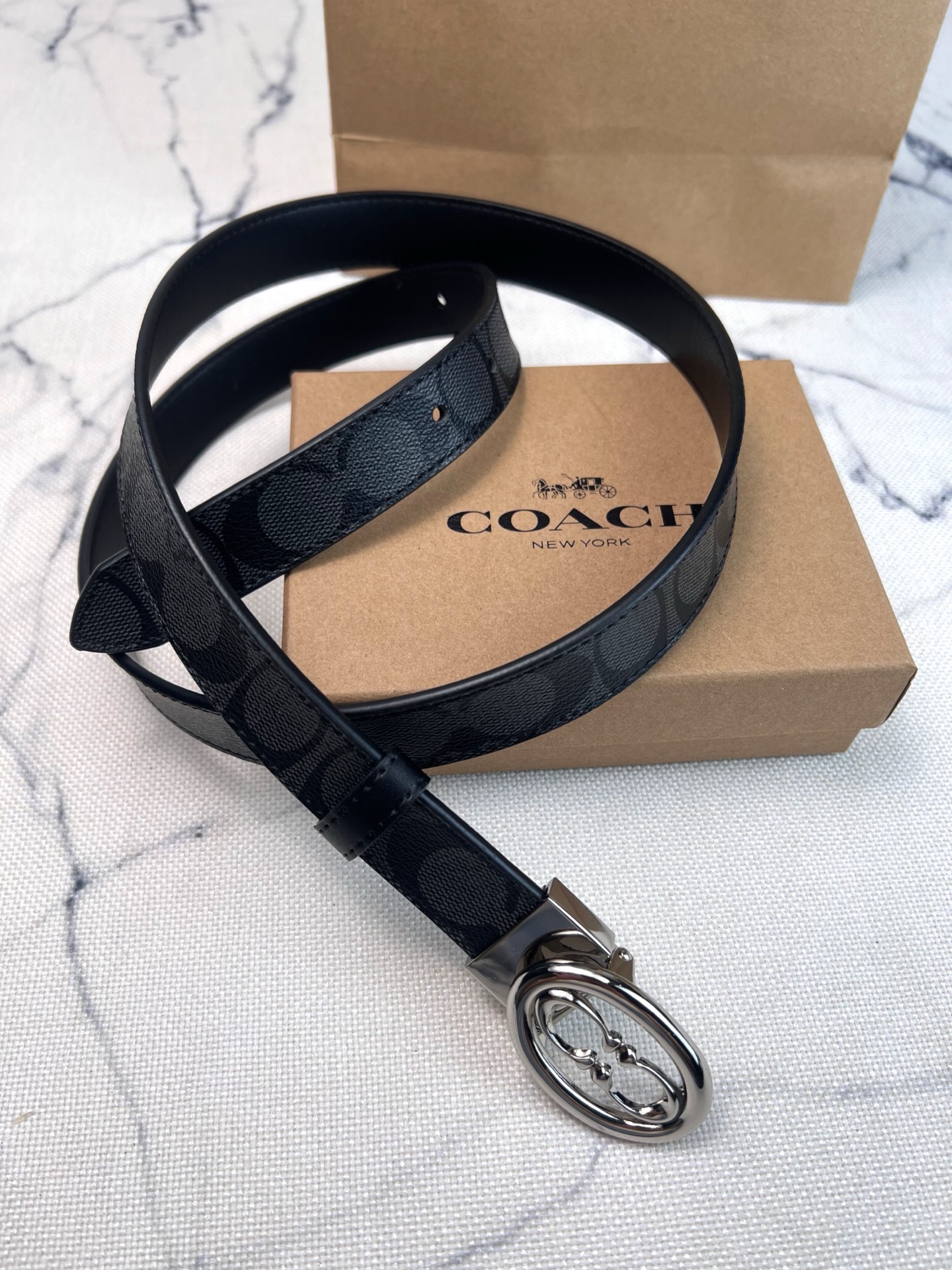 Coach ～Coach女士大 CF270腰带超百搭款