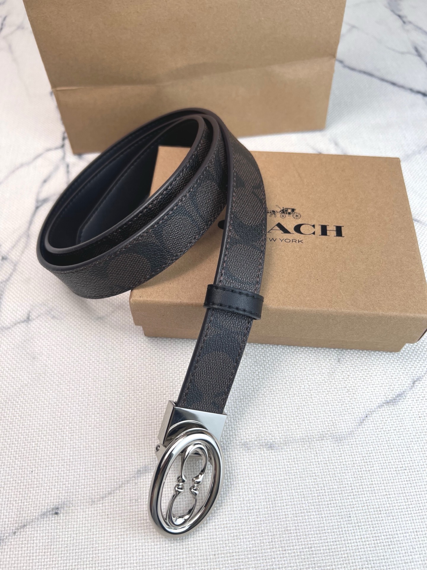 Coach ～Coach女士大 CF270腰带超百搭款
