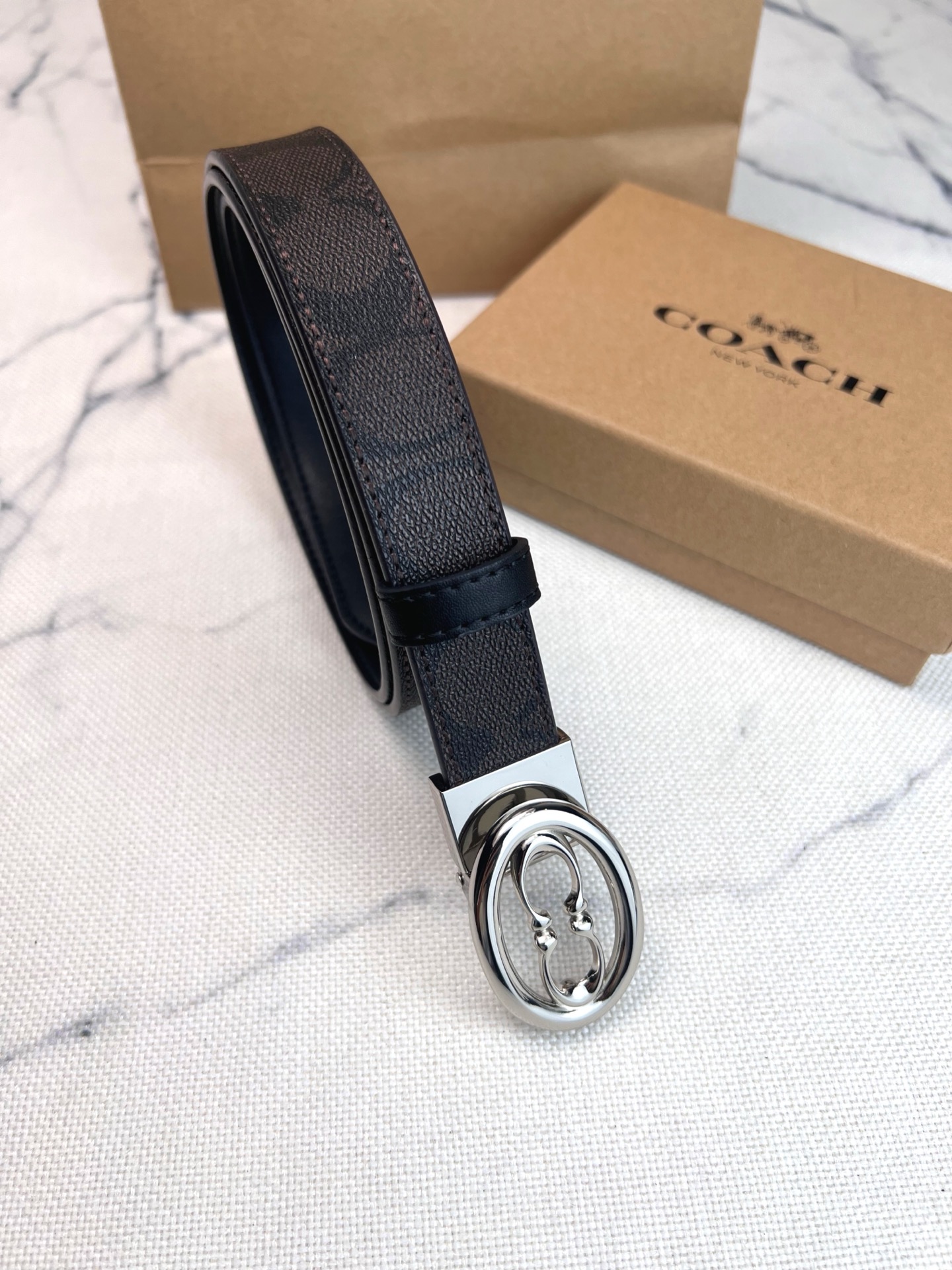 Coach ～Coach女士大 CF270腰带超百搭款