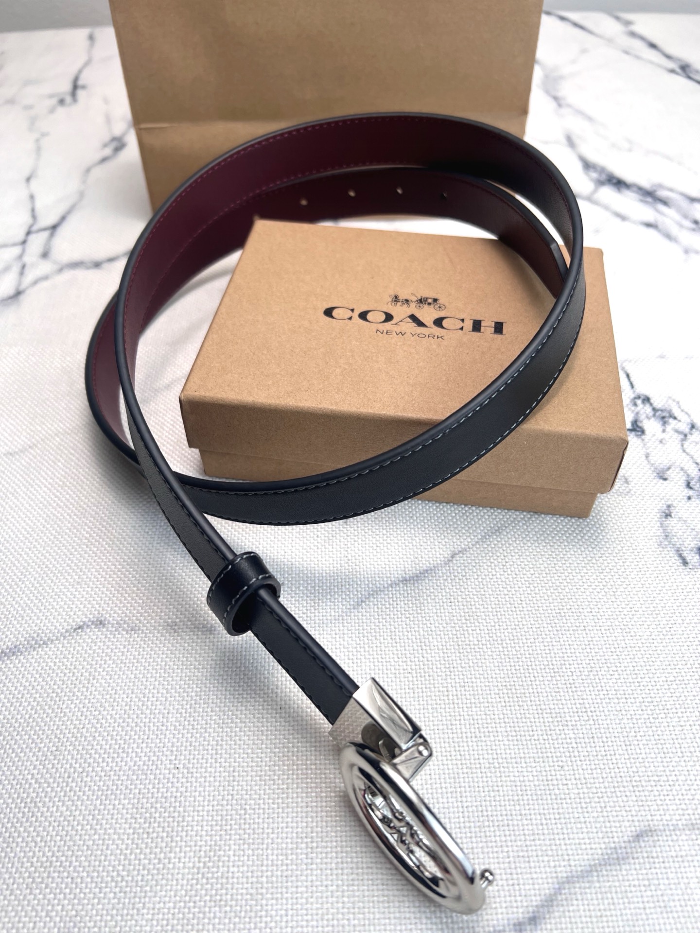 Coach ～Coach女士大 CZ444腰带超百搭款
