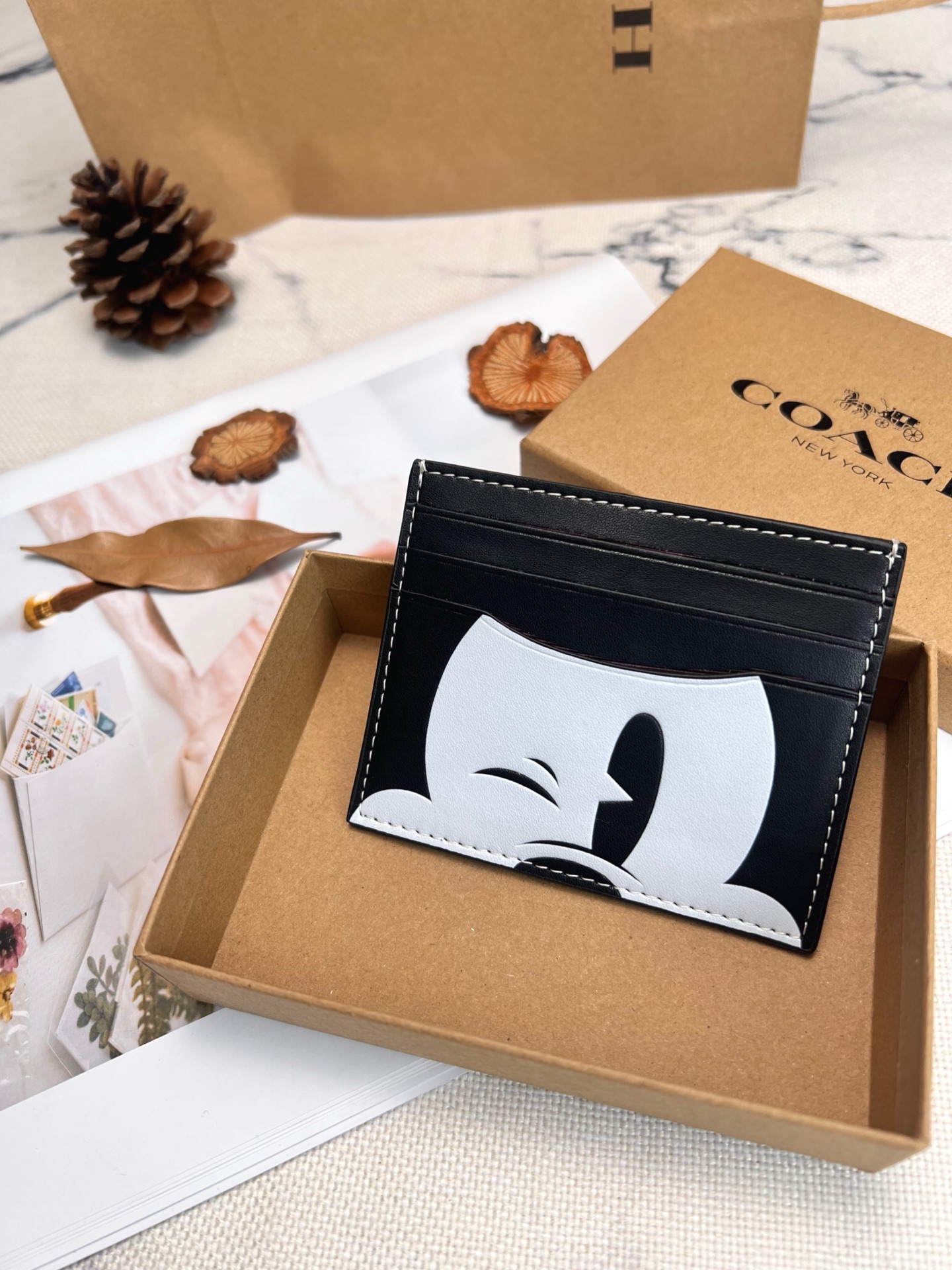 Coach ～CM728新款Coach迪士尼系列卡包
