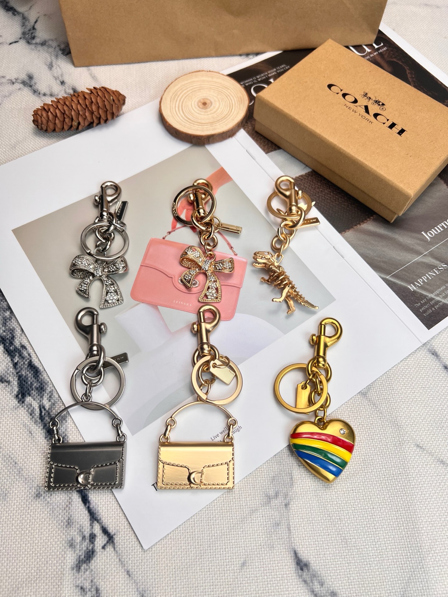 Coach ～Coach 的一款tabby转型后王牌包型挂饰