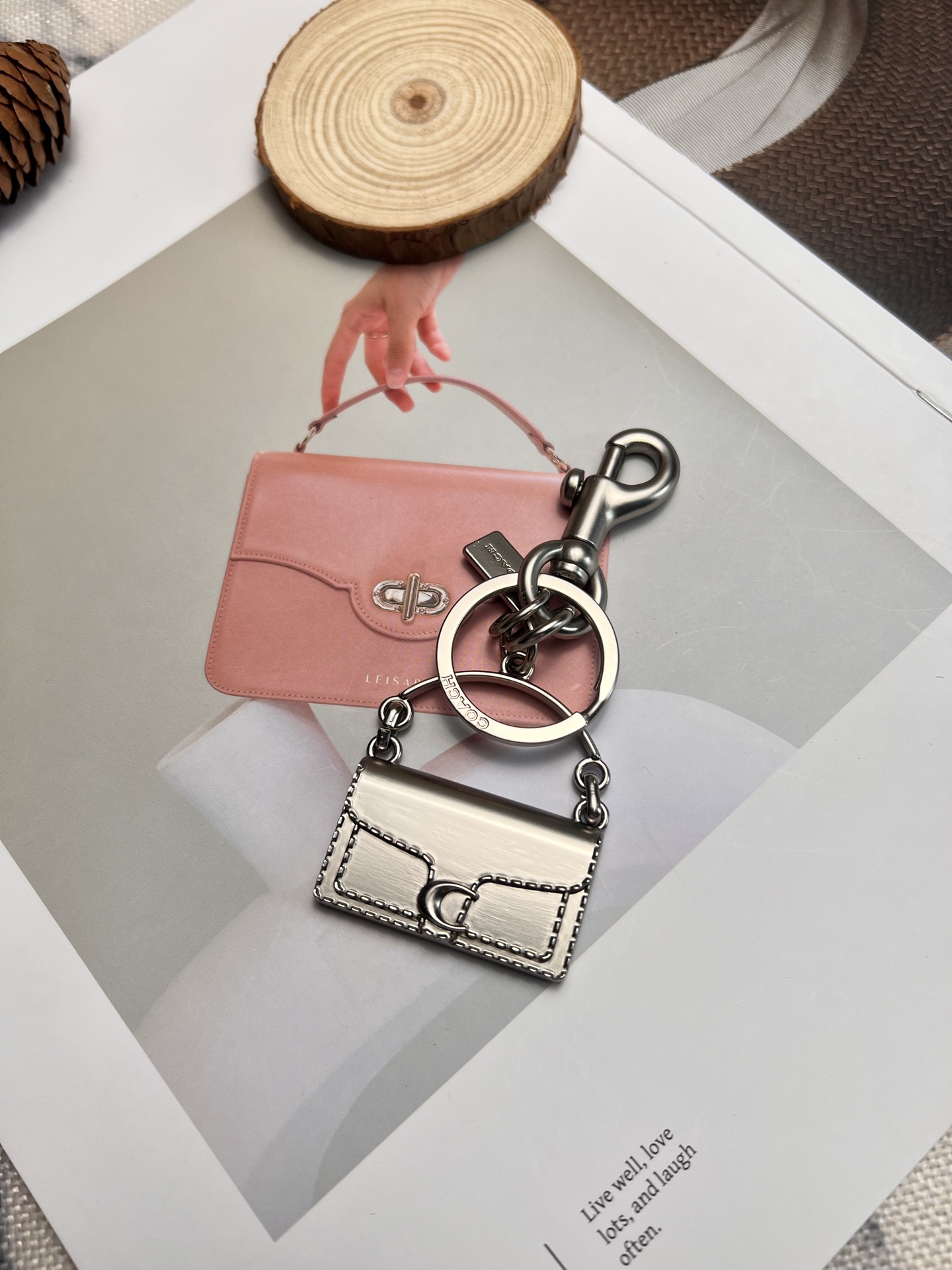 Coach ～Coach 的一款tabby转型后王牌包型挂饰