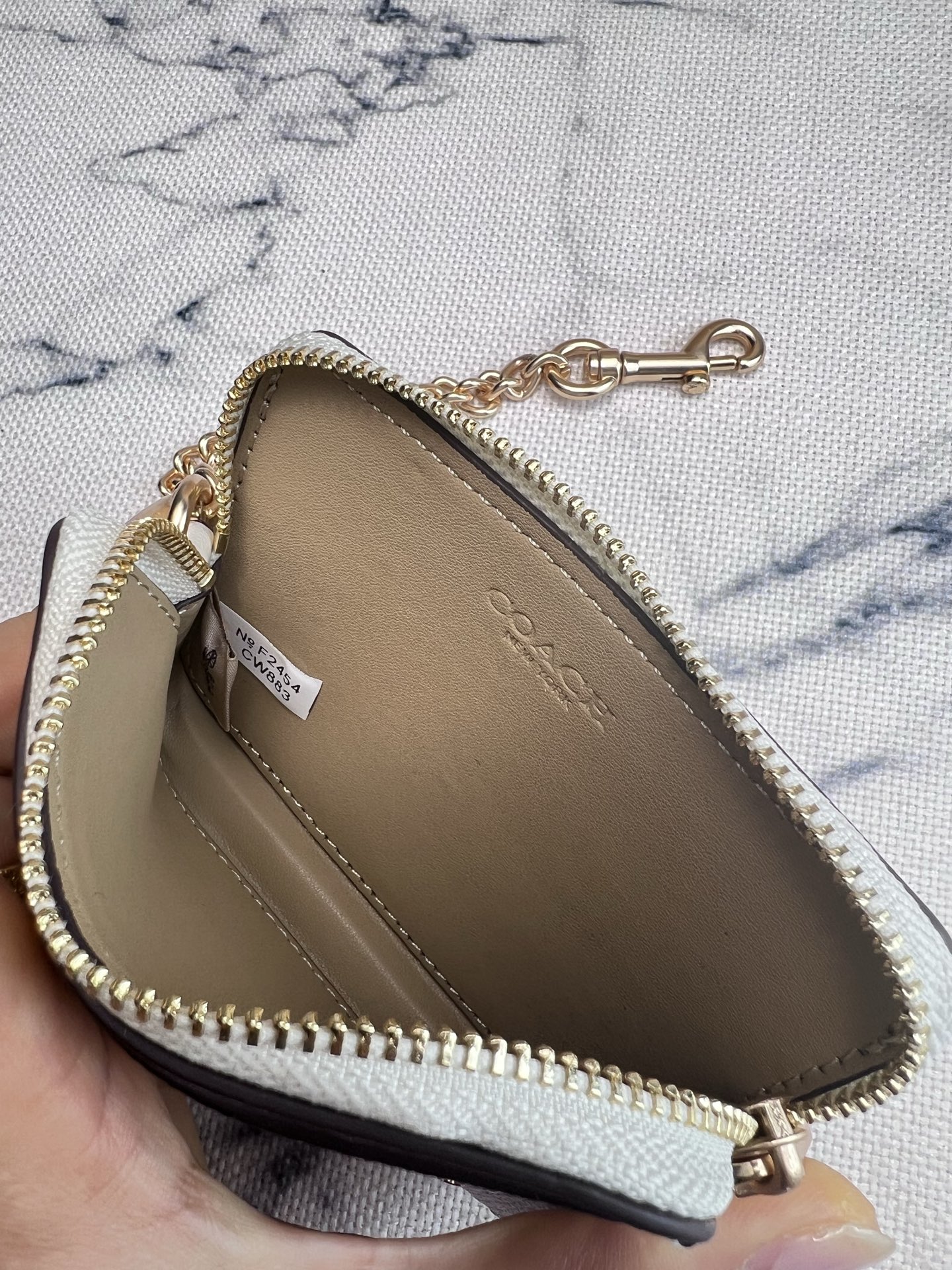Coach ～Coach 新品 CW883链条小卡包
