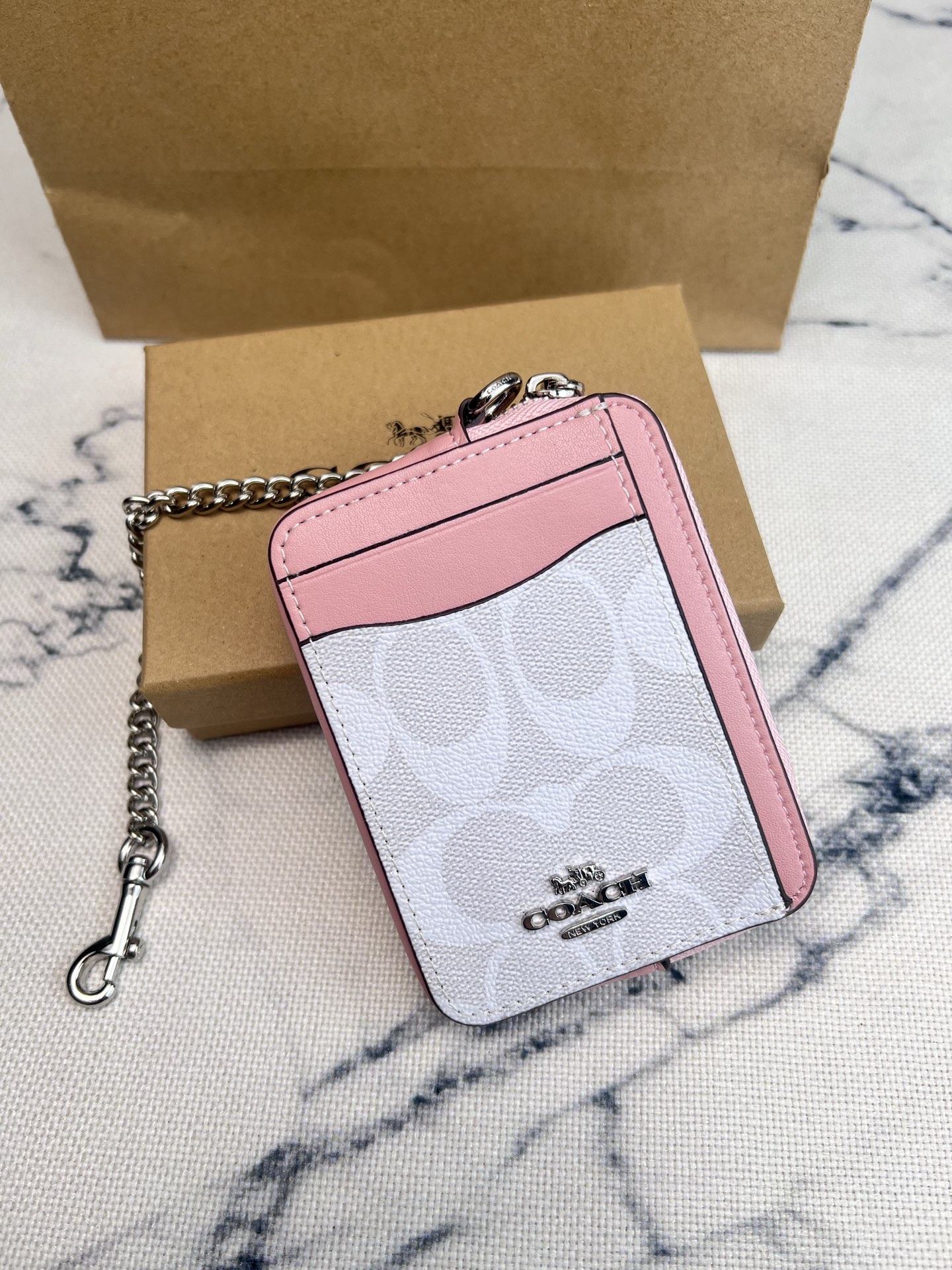 Coach ～Coach 新品 CW883链条小卡包